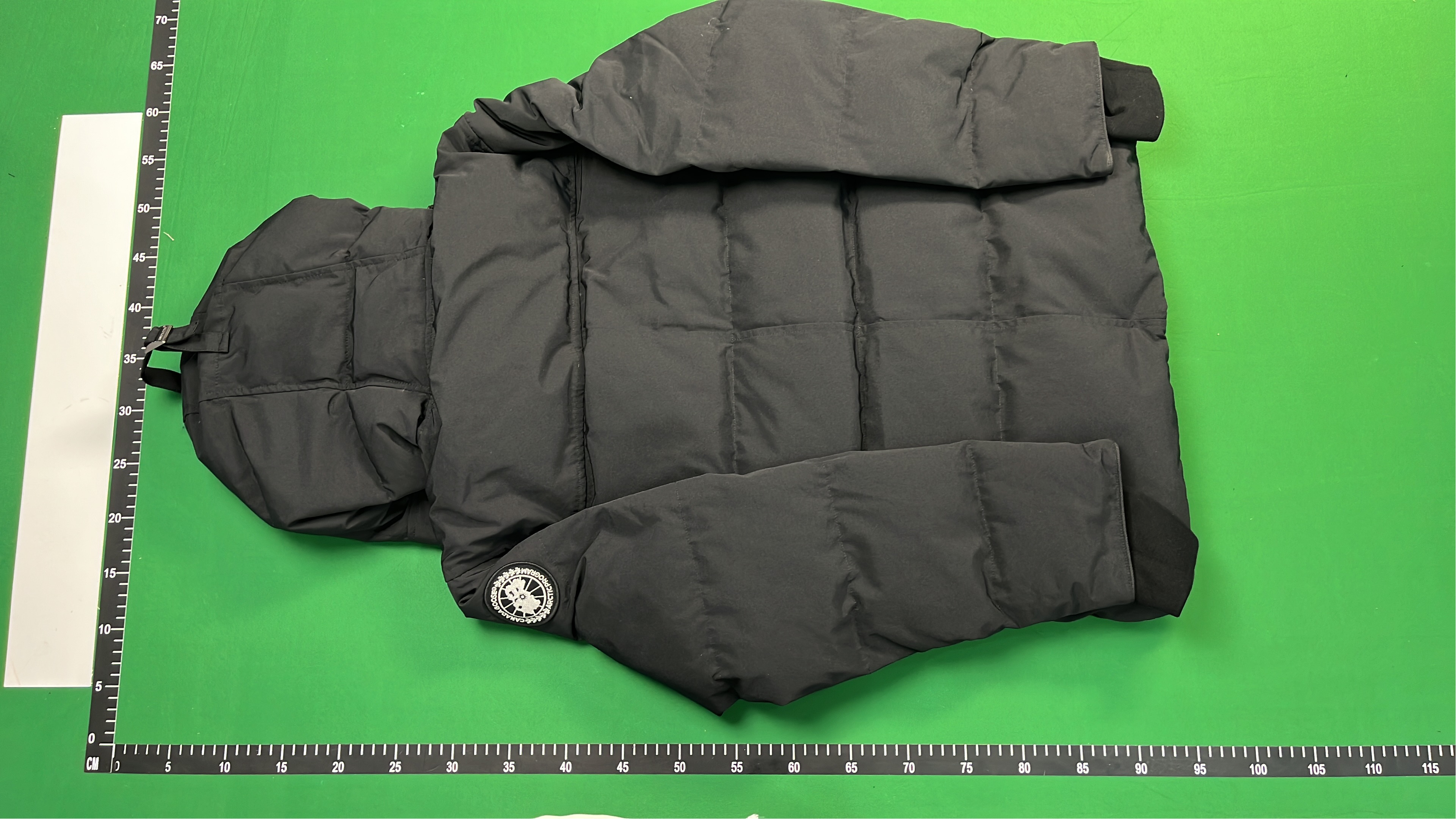 Men's Navy Blue Puffer Jacket with Hood