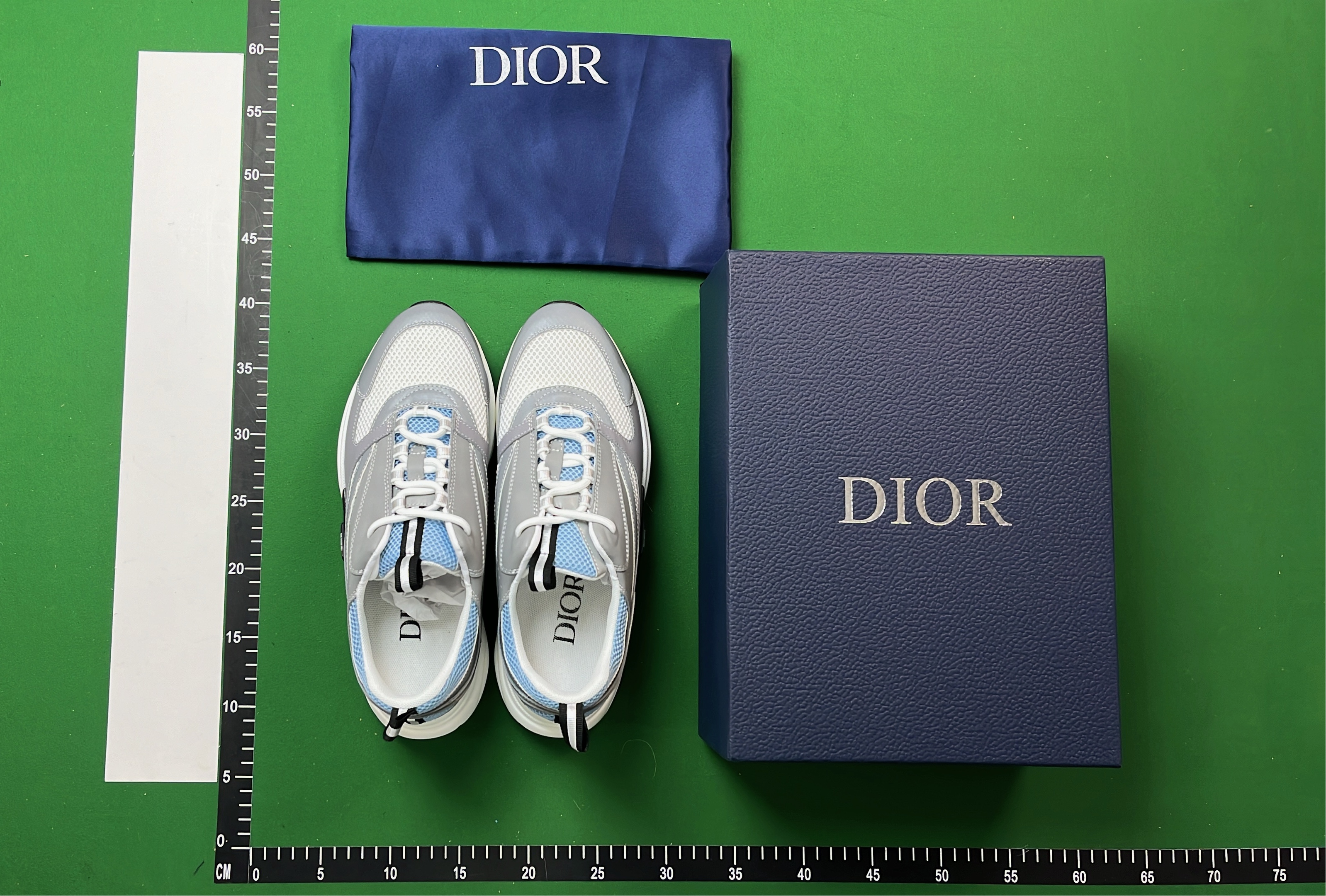 Dior B23 High-Top Sneakers Black Silver