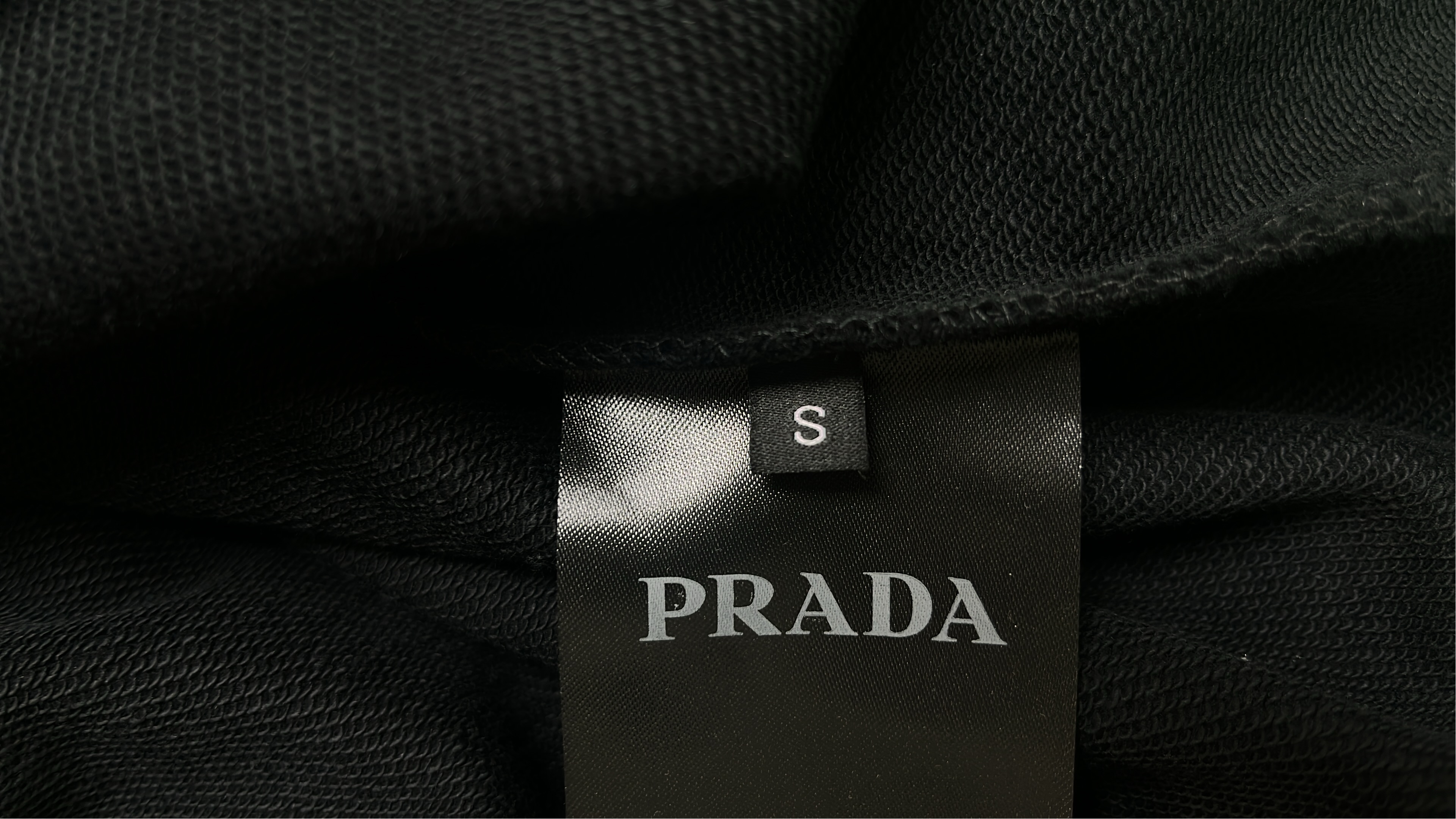 Prada Black Logo Sweatshirt - Men's Premium Hoodie