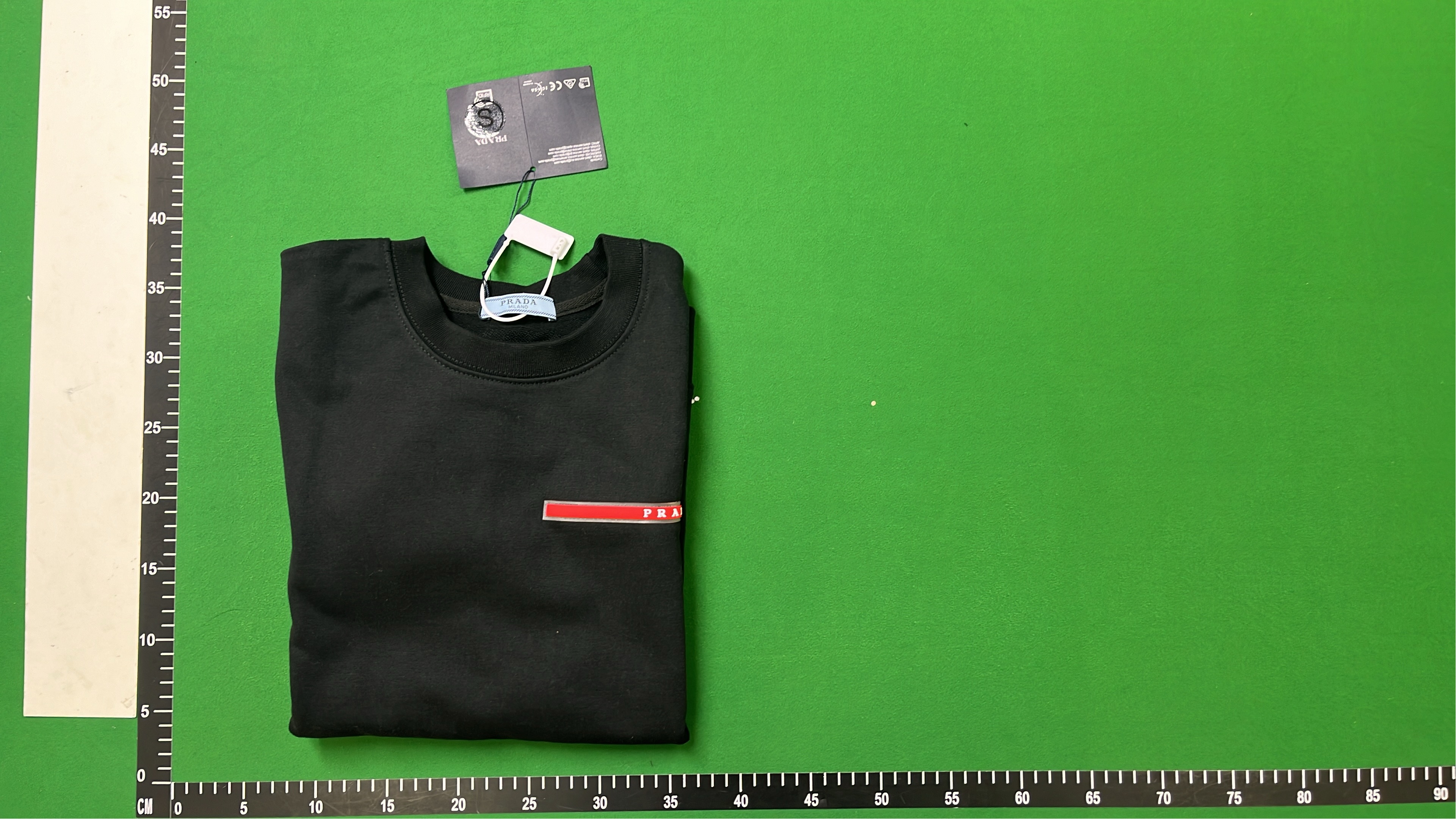 Prada Black Logo Sweatshirt - Men's Premium Hoodie