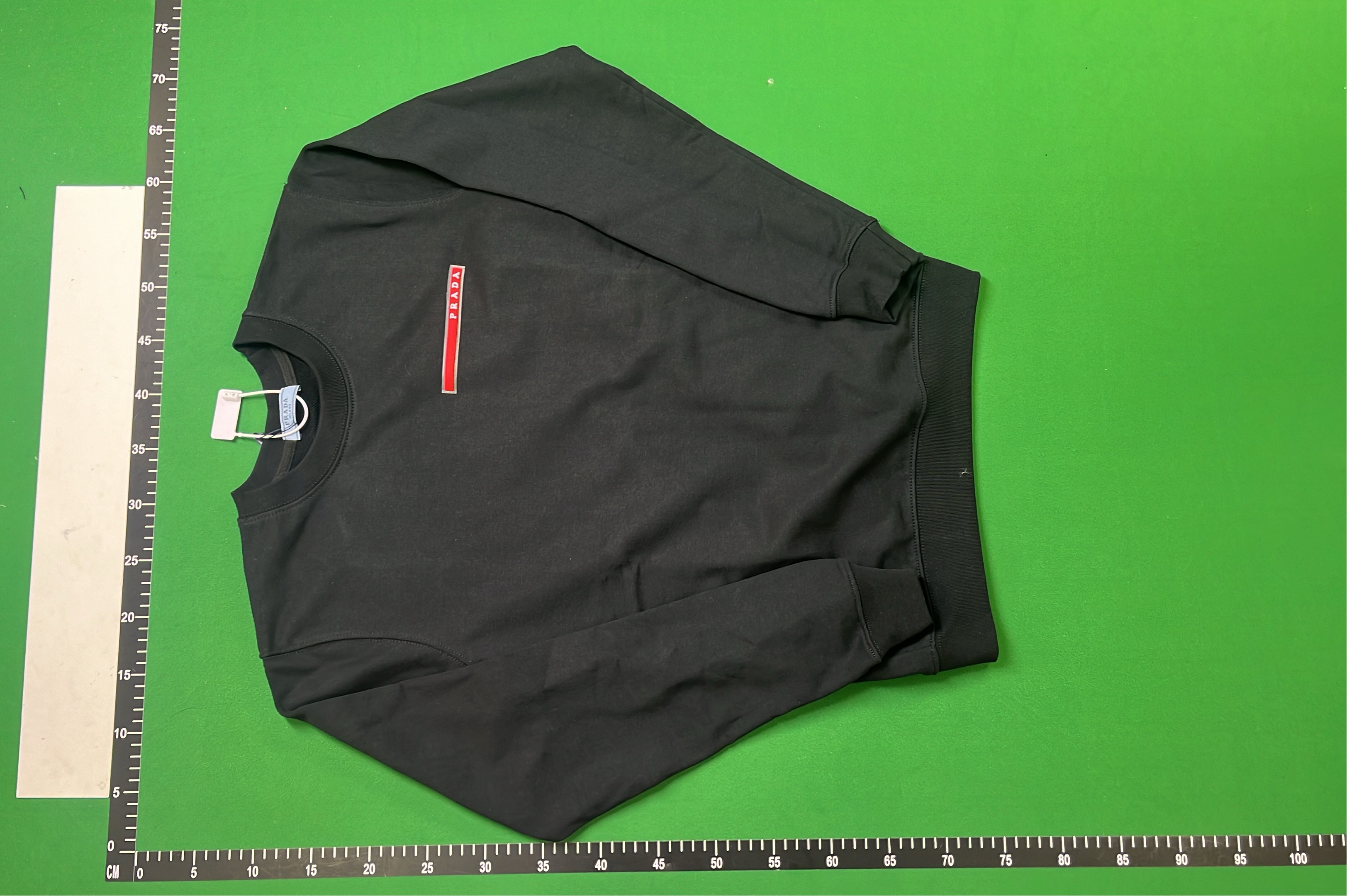 Prada Black Logo Sweatshirt - Men's Premium Hoodie