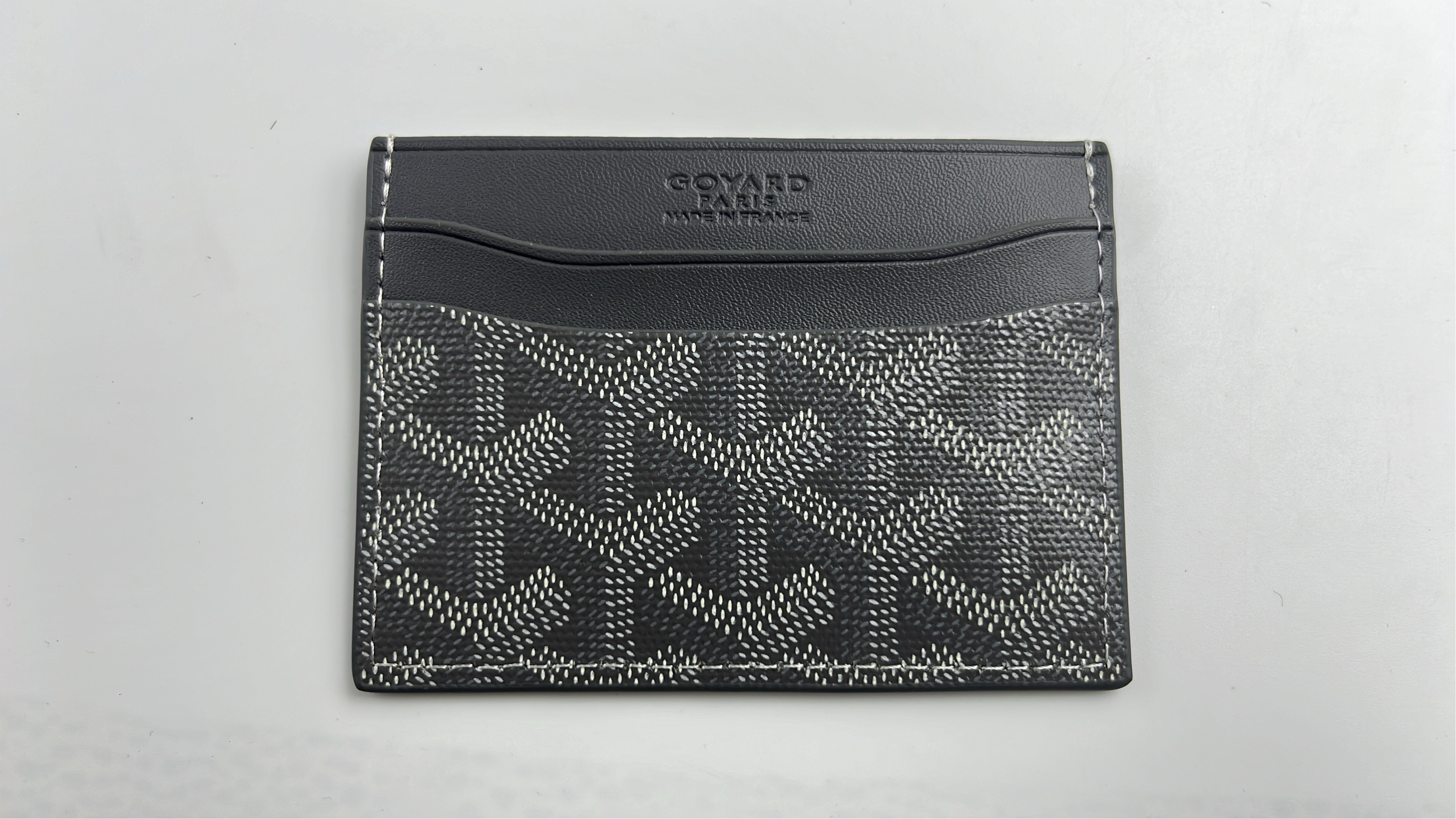Goyard Card Holder with Signature Monogram Pattern