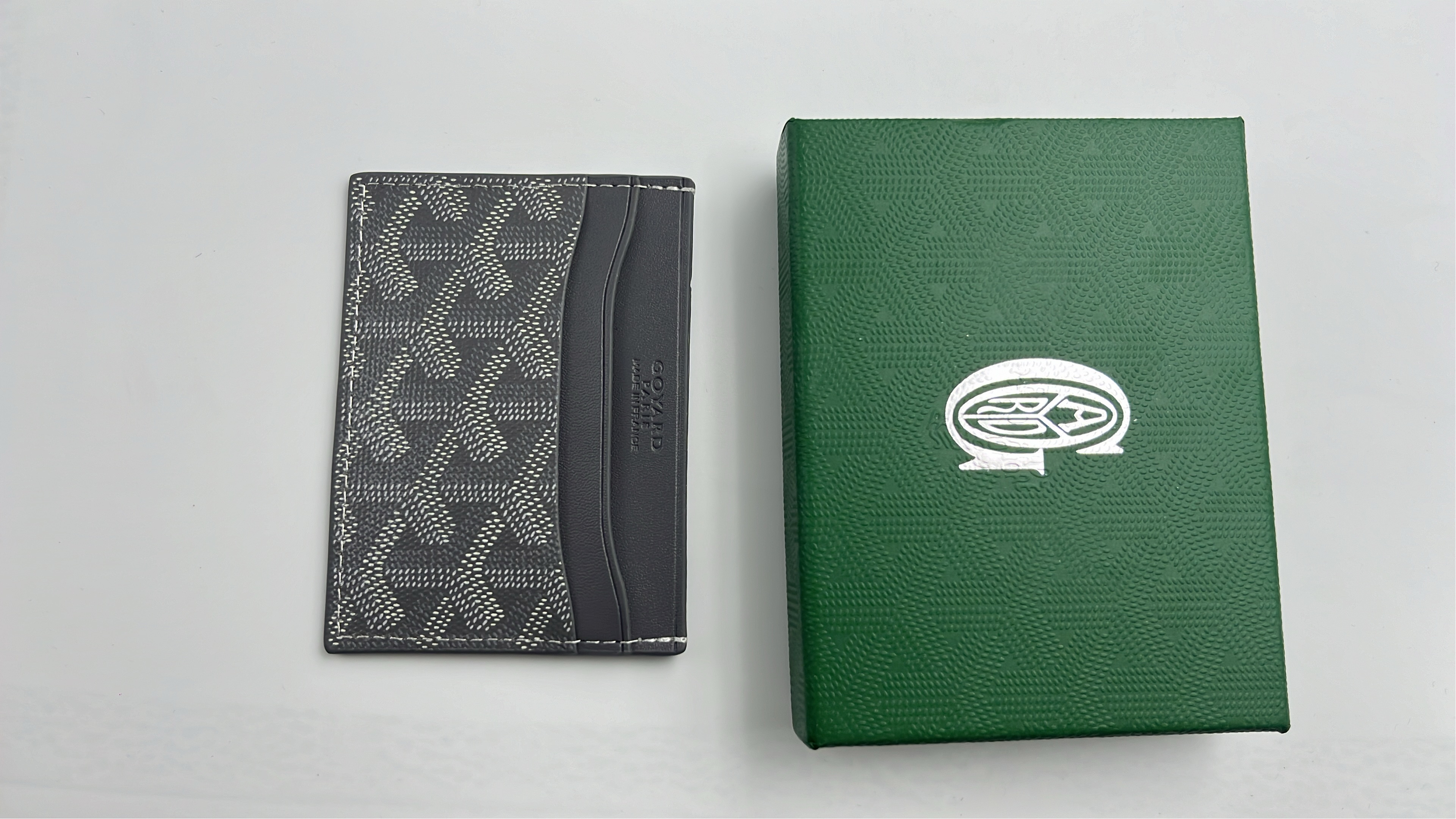 Goyard Card Holder with Signature Monogram Pattern
