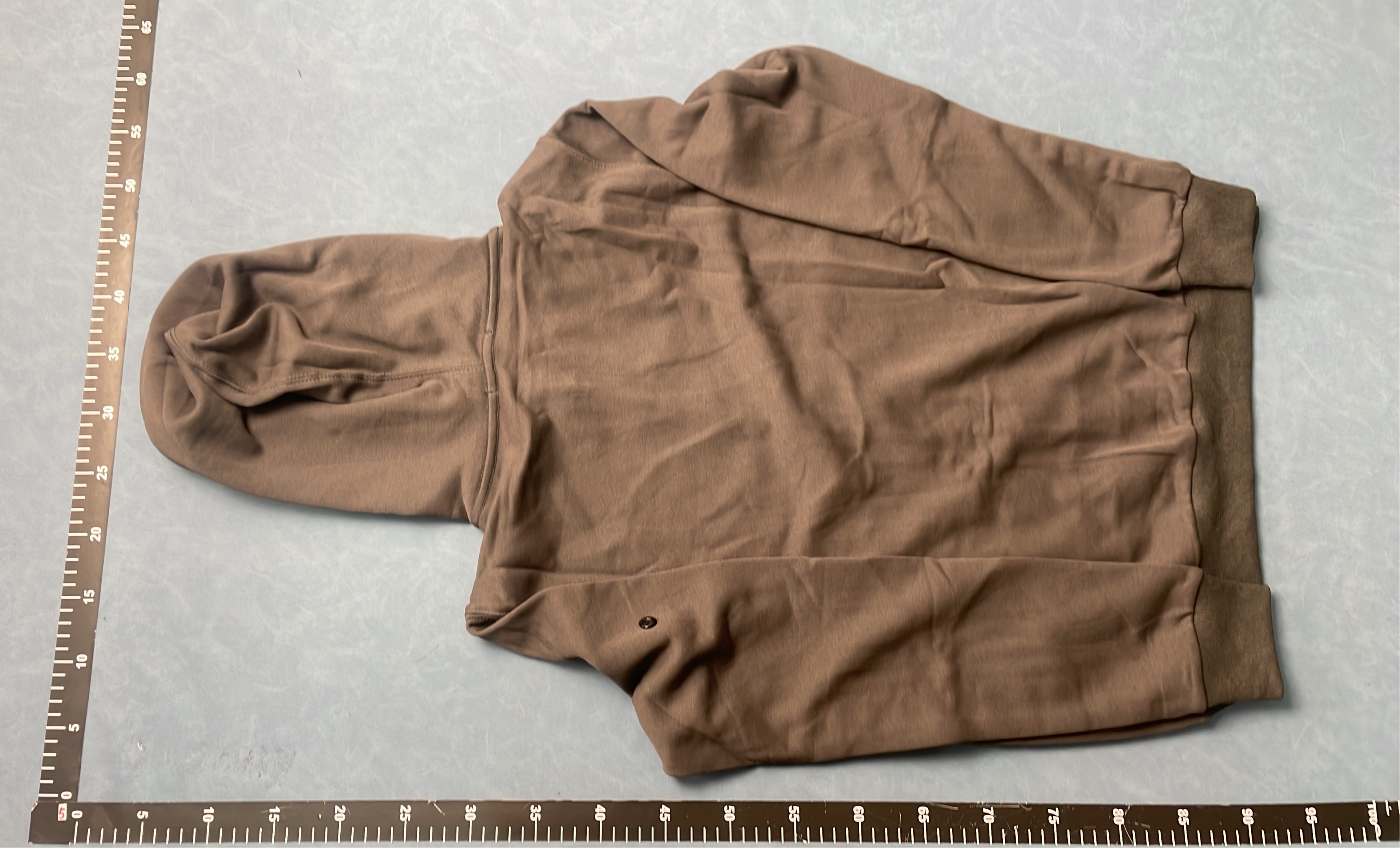 Stone Island Dark Gray Zip-Up Hoodie with Logo Patch