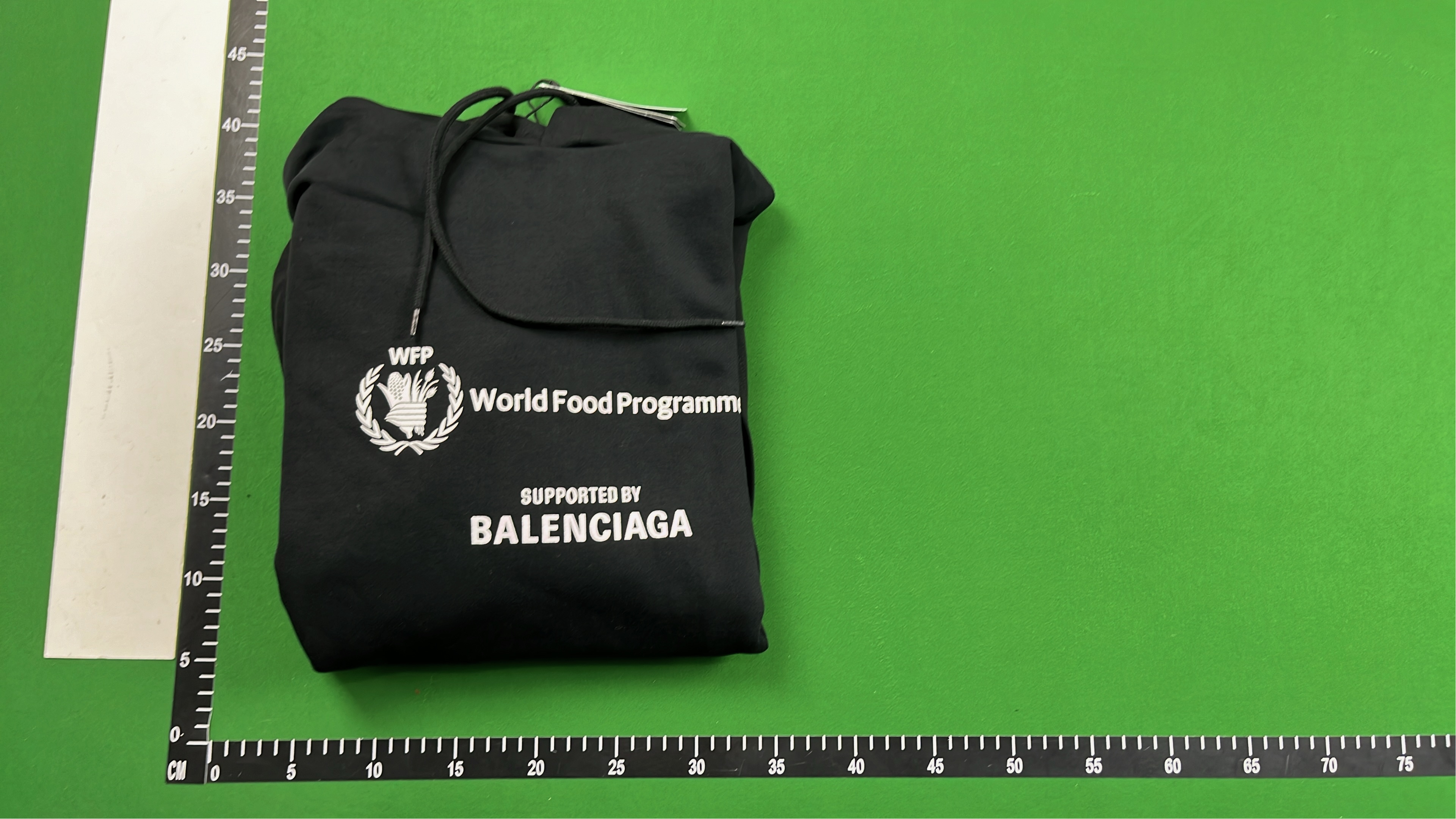 Balenciaga x World Food Programme Hoodie - Black
