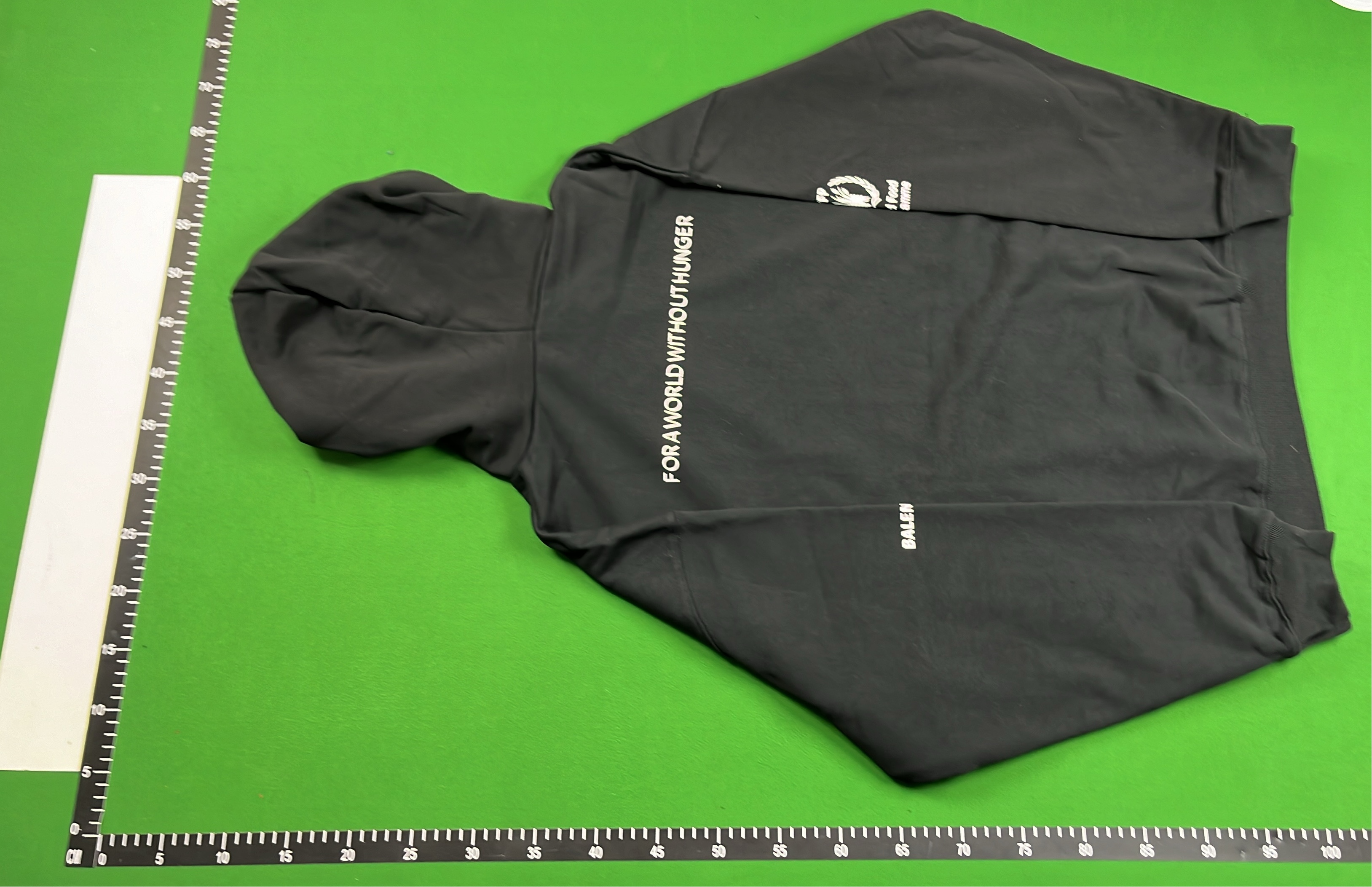 Balenciaga x World Food Programme Hoodie - Black