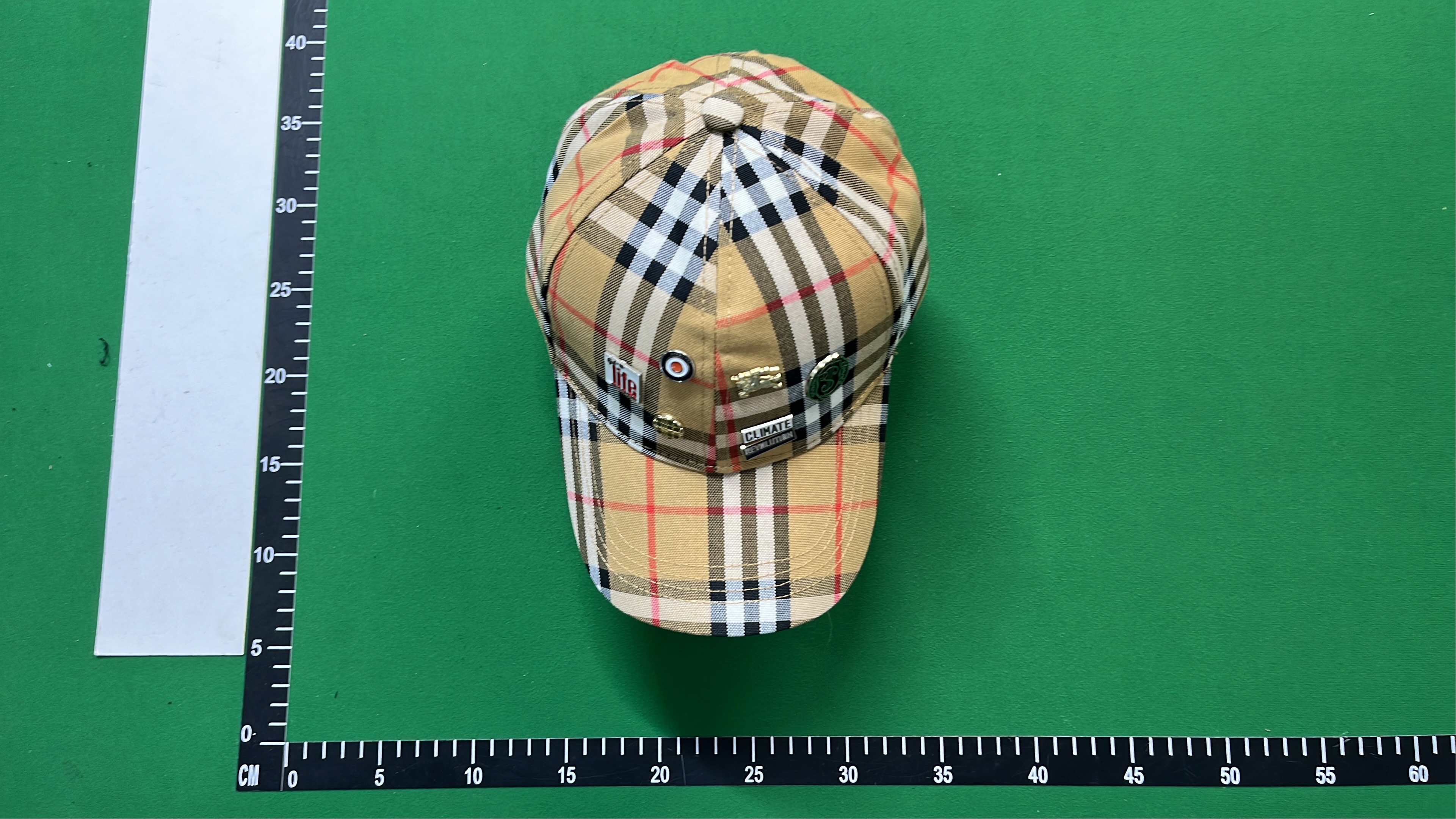 Burberry Monogram Bucket Hat with Classic Check Pattern