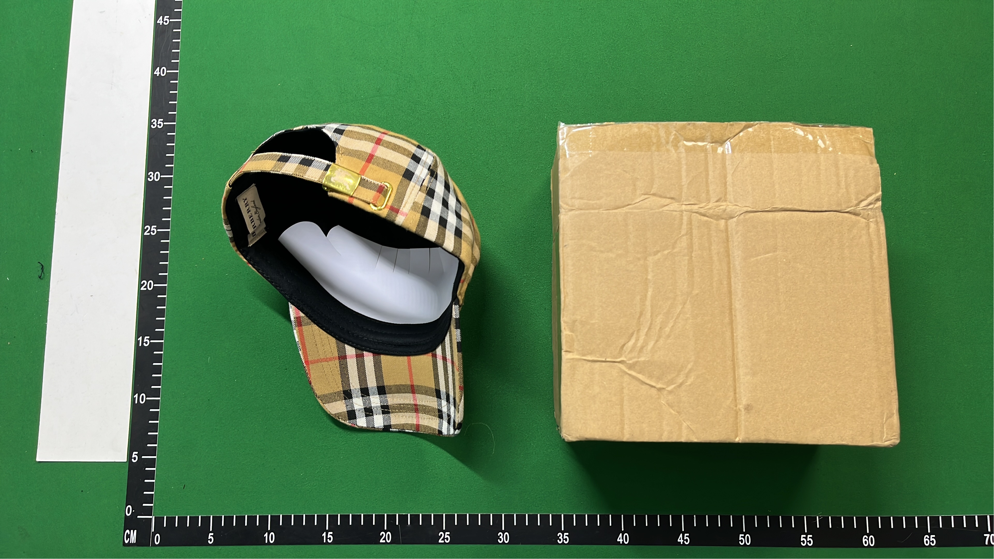 Burberry Monogram Bucket Hat with Classic Check Pattern