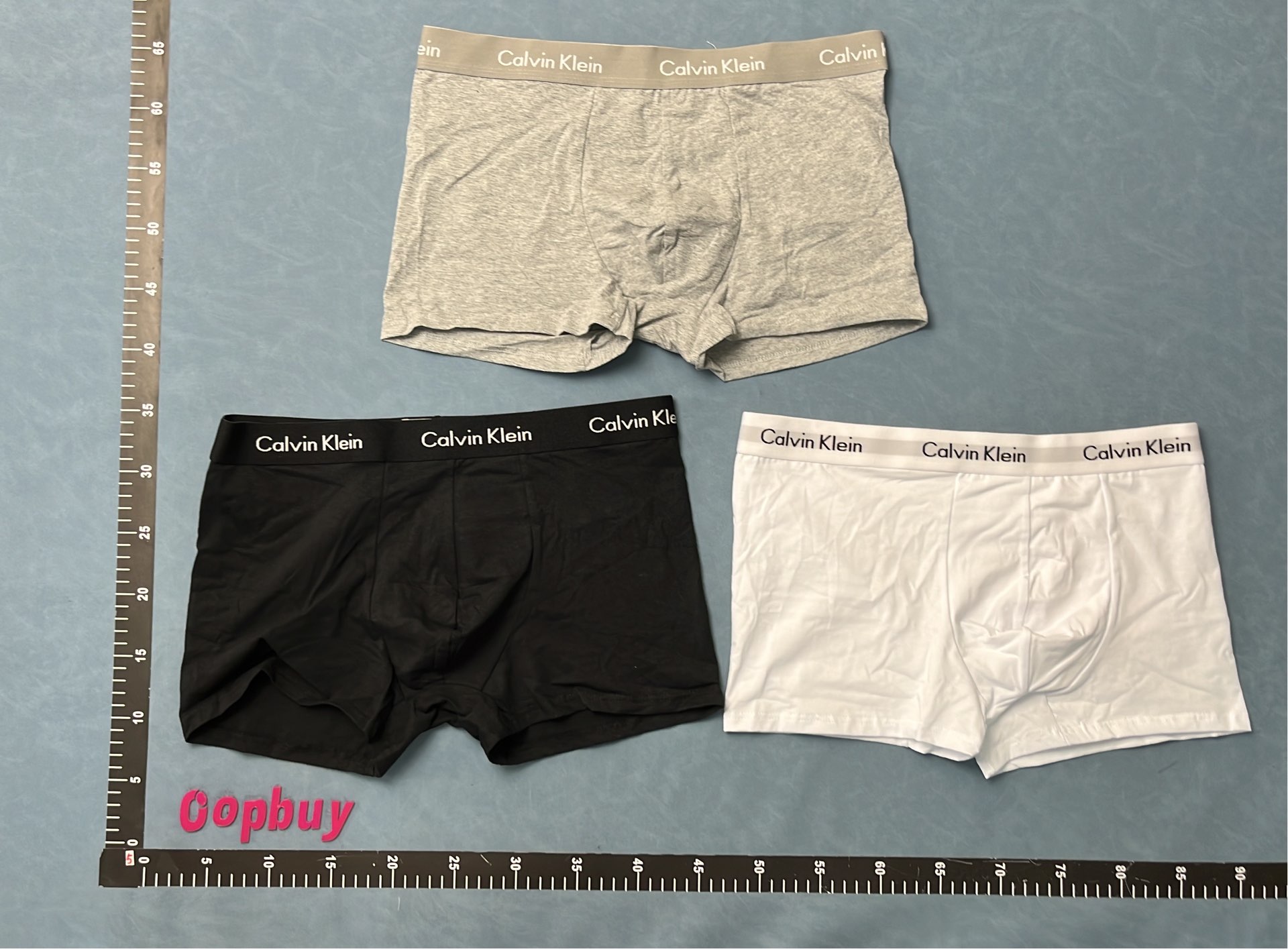 Calvin Klein Men's Cotton Stretch Boxer Briefs 3-Pack