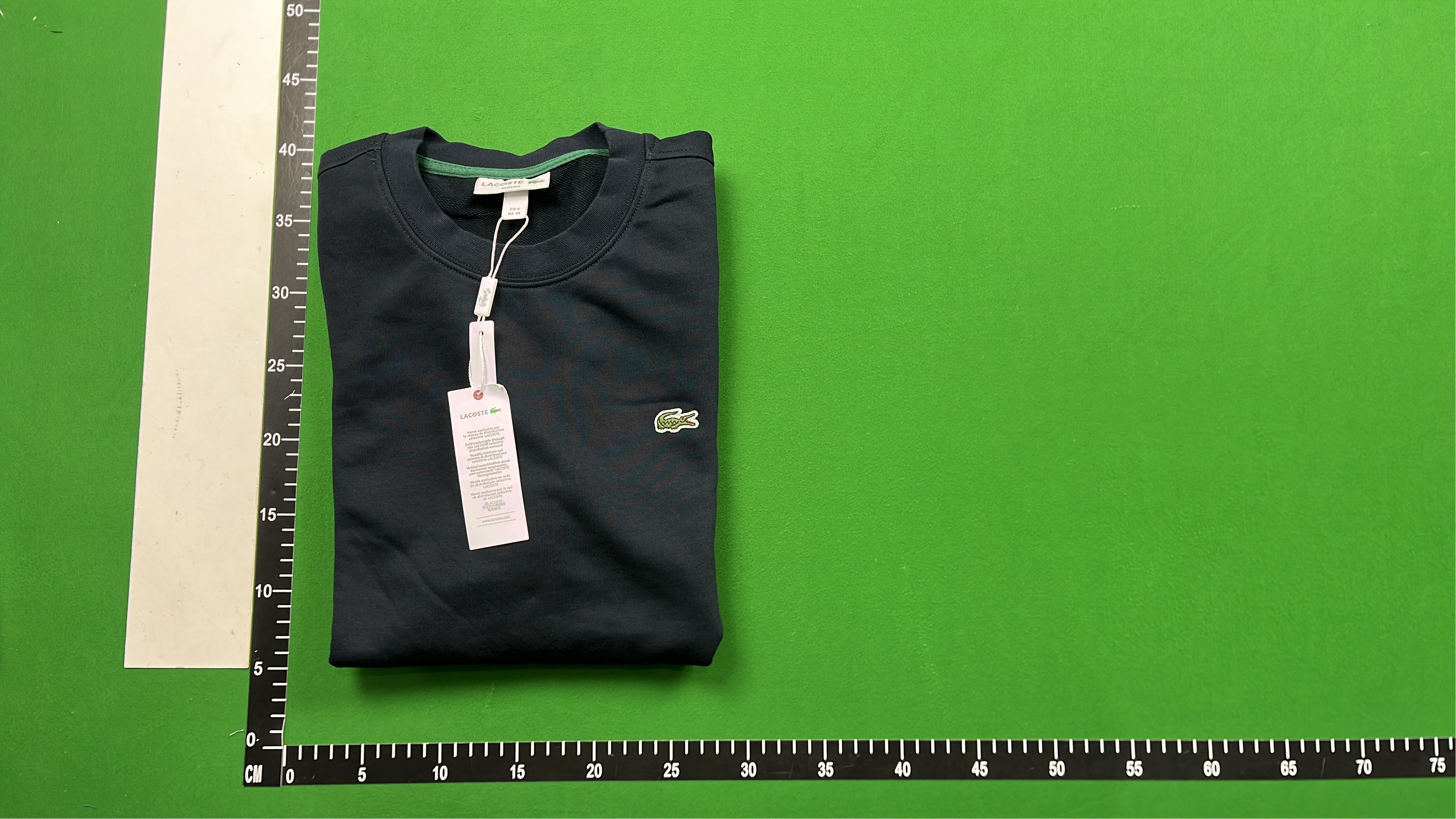 LACOSTE Men's Crewneck Sweatshirt with Crocodile Logo