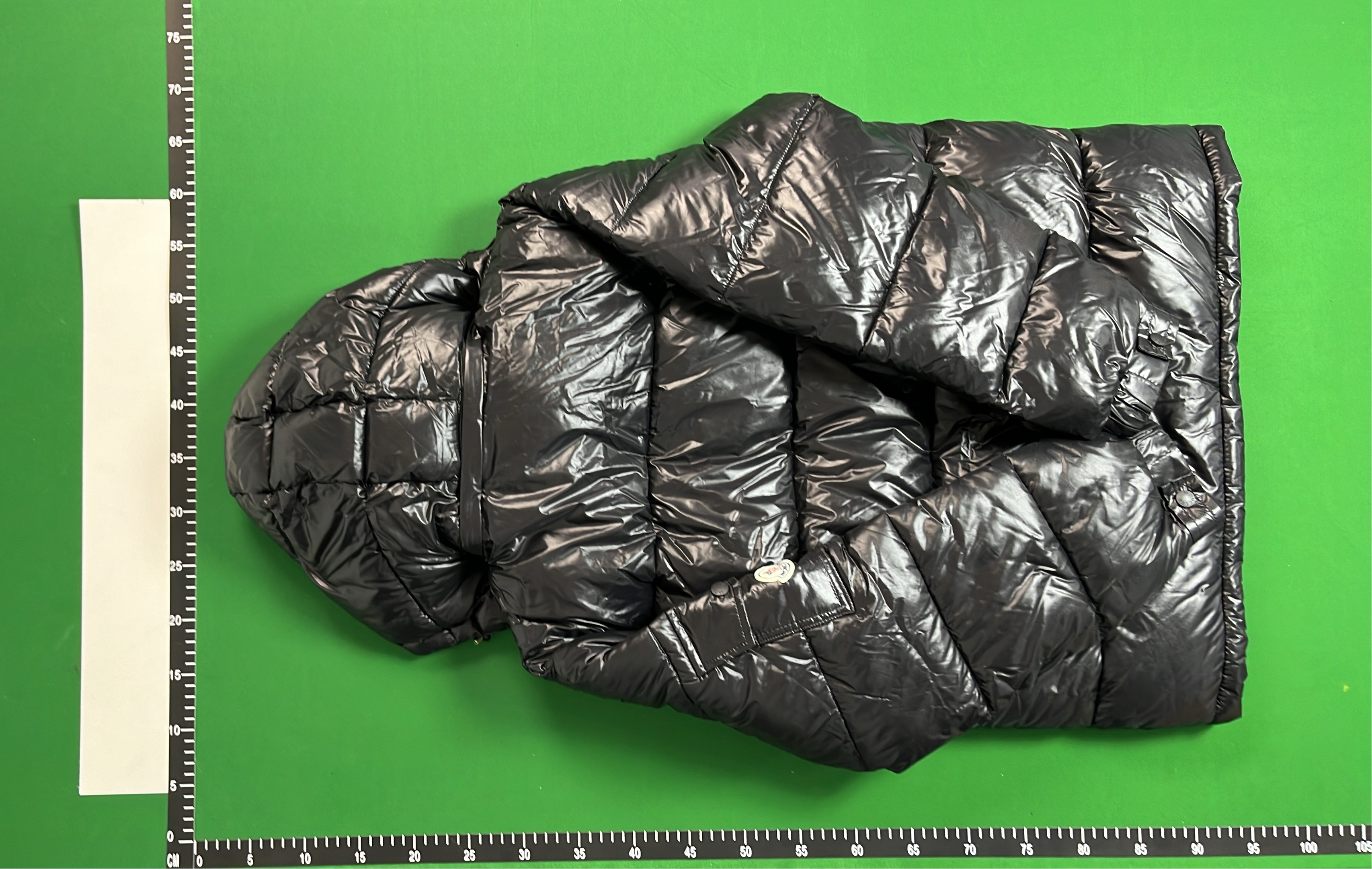 Moncler Black Puffer Jacket with Hood