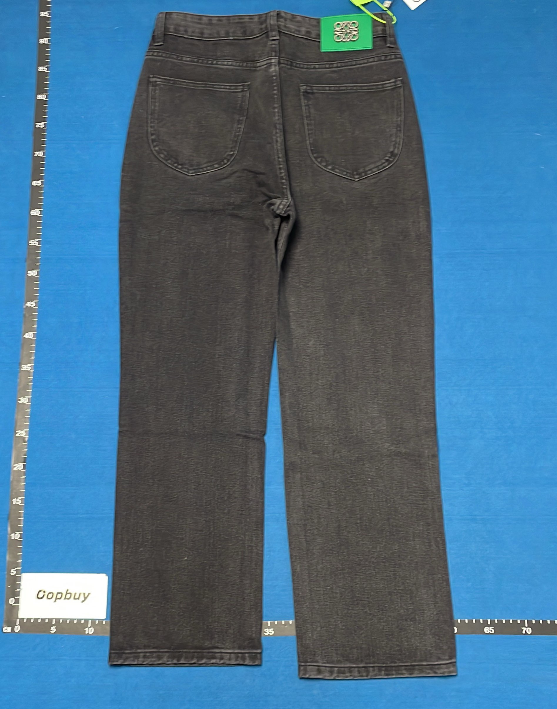 Loewe Anagram Embroidered Denim Pants