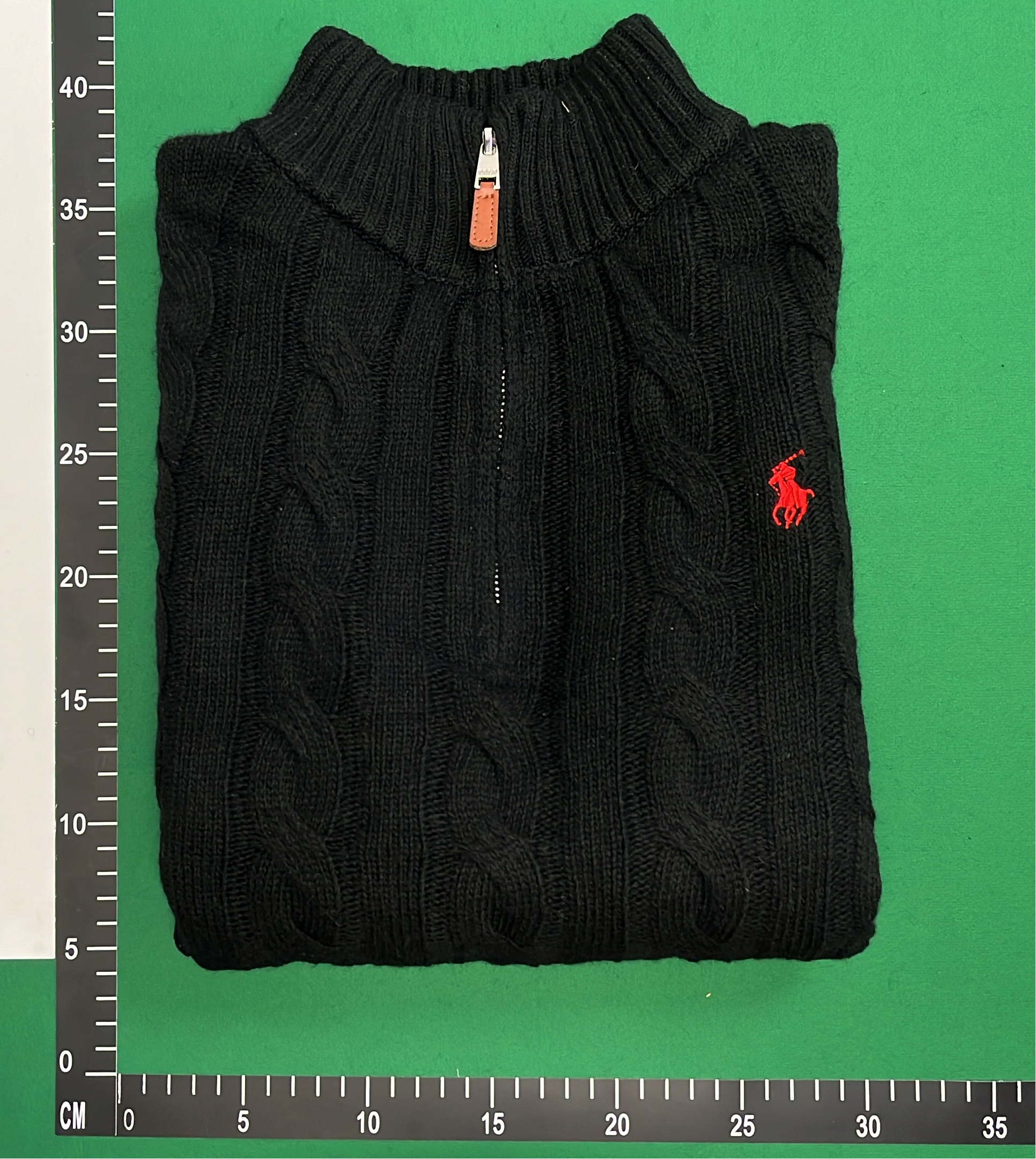 Men's Brown Cable Knit Sweater Vest