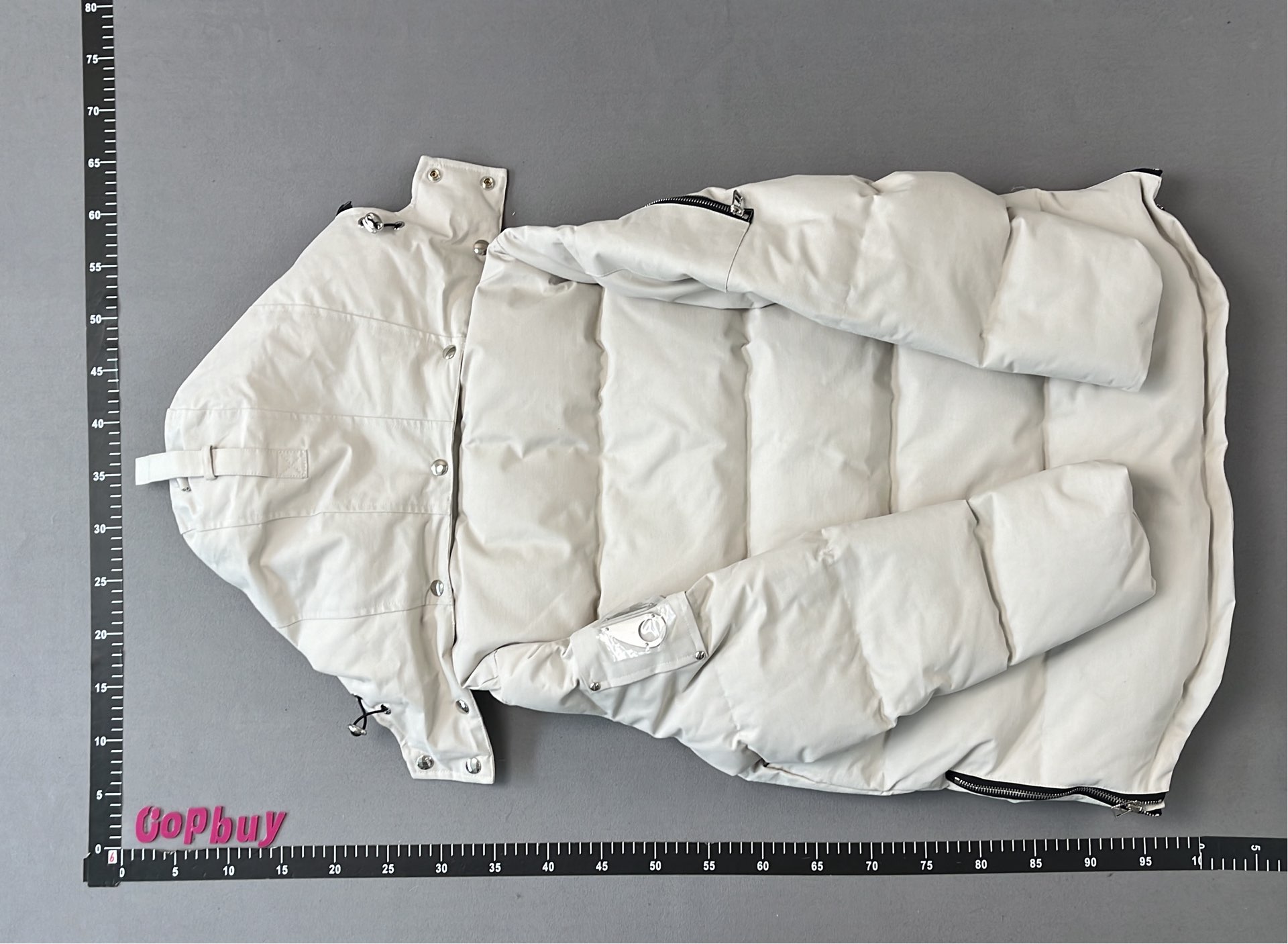Moncler Navy Blue Puffer Jacket with Fur Hood