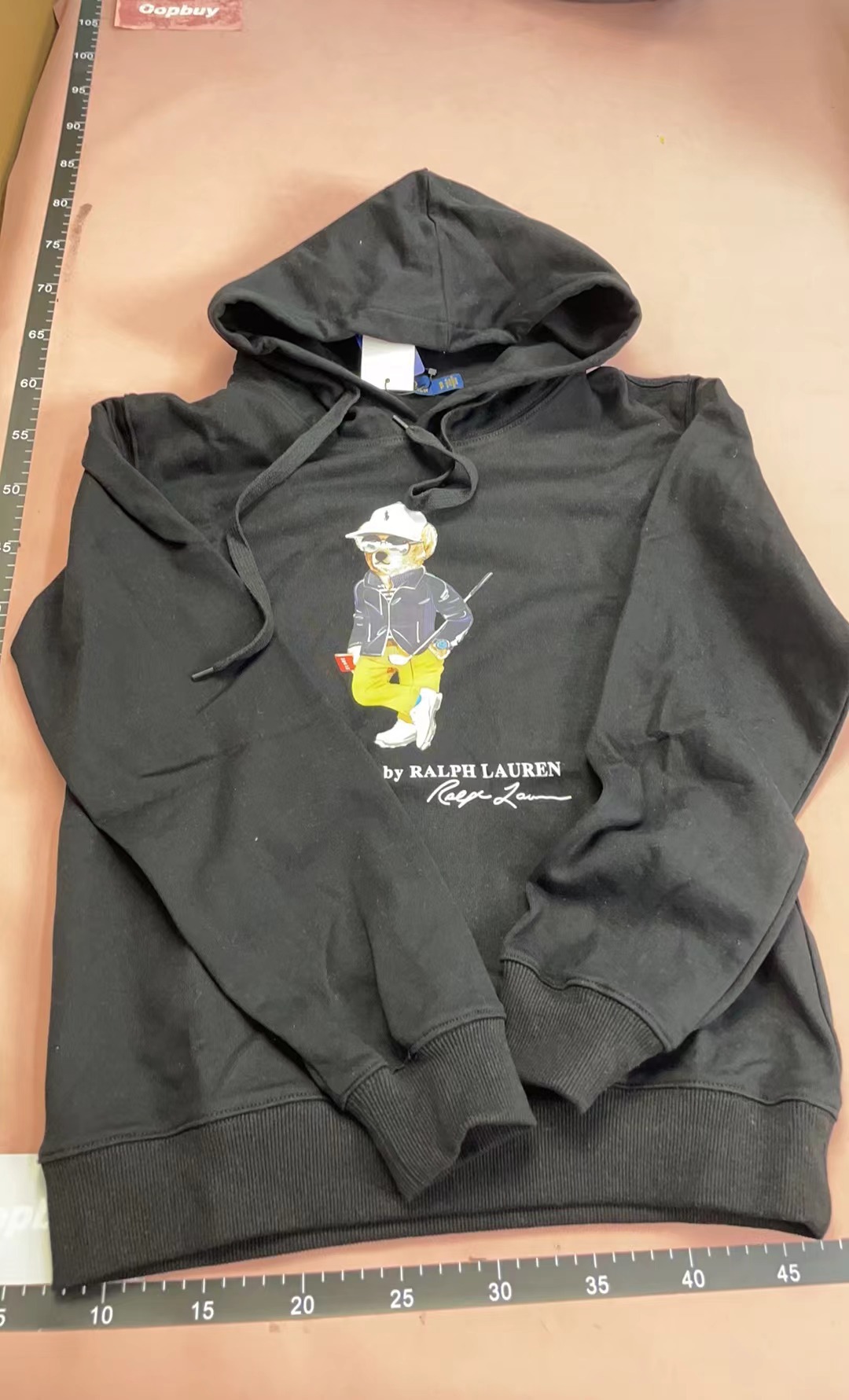 Polo Ralph Lauren Hoodie Sweatshirt with Bear and Logo Design