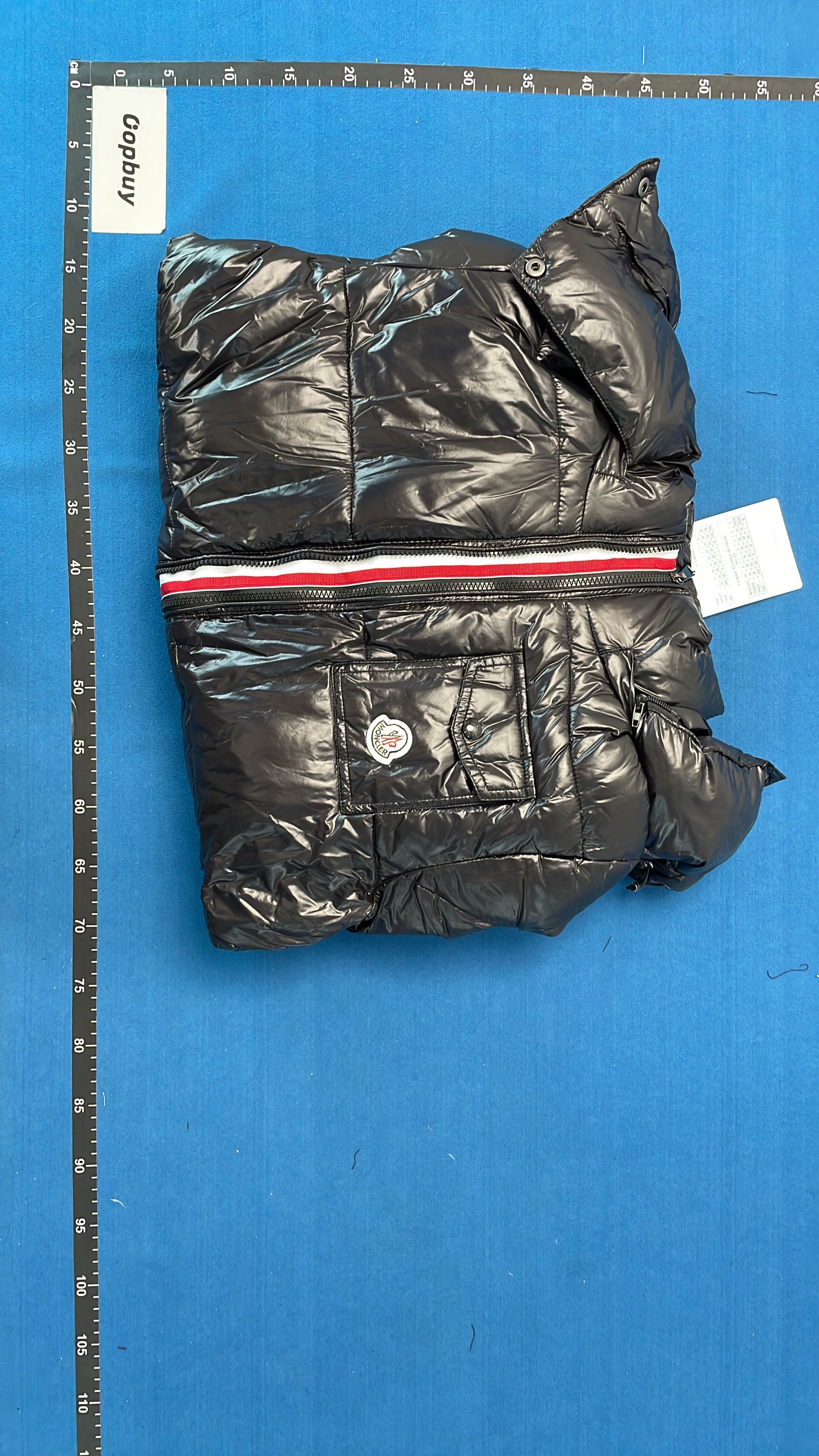 Moncler Black Puffer Jacket with Hood