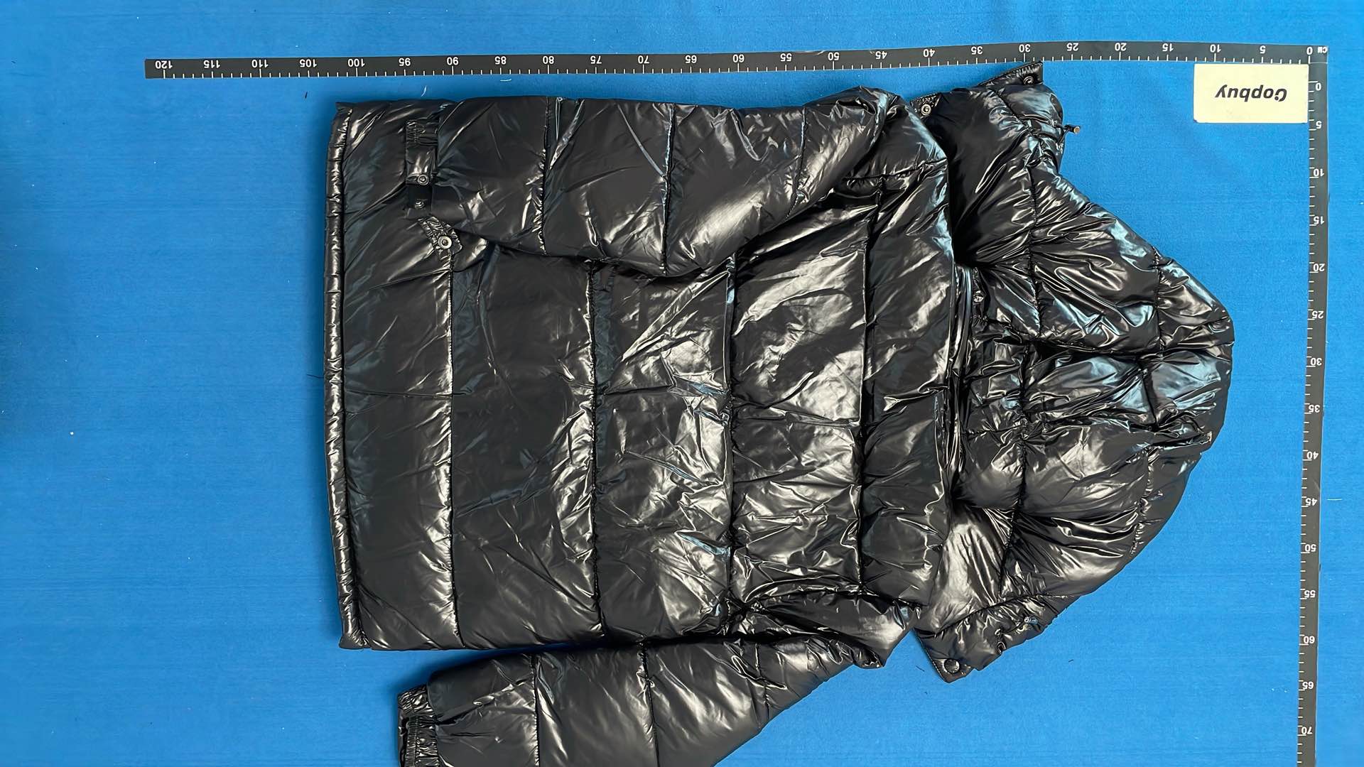 Moncler Black Puffer Jacket with Hood