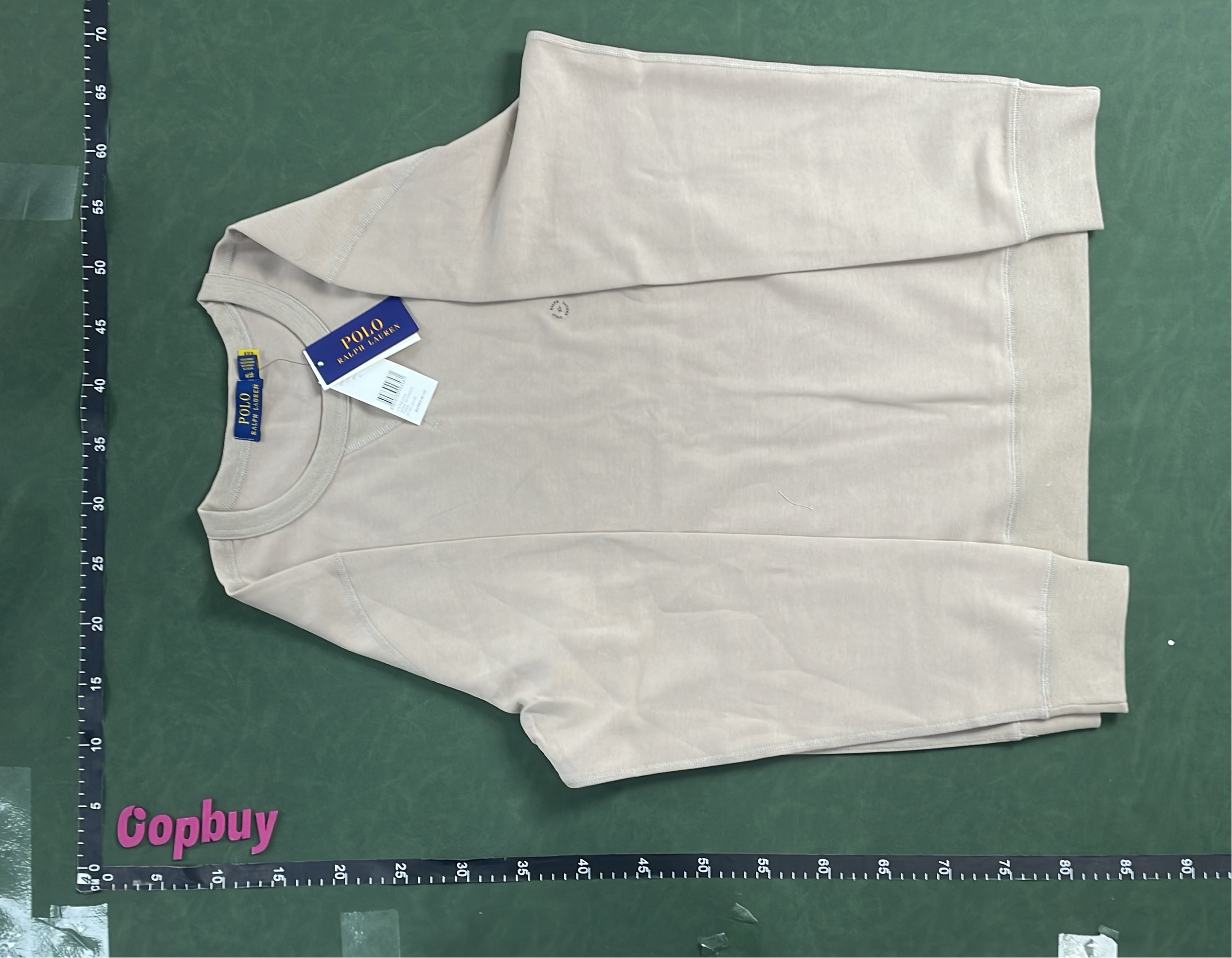 Cream Polo Ralph Lauren Crewneck Sweatshirt for Men