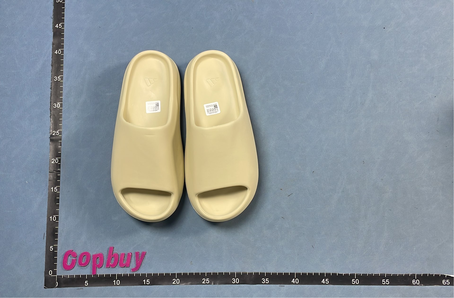 Yeezy Slide Sandals by Adidas - Cream Unisex Slides