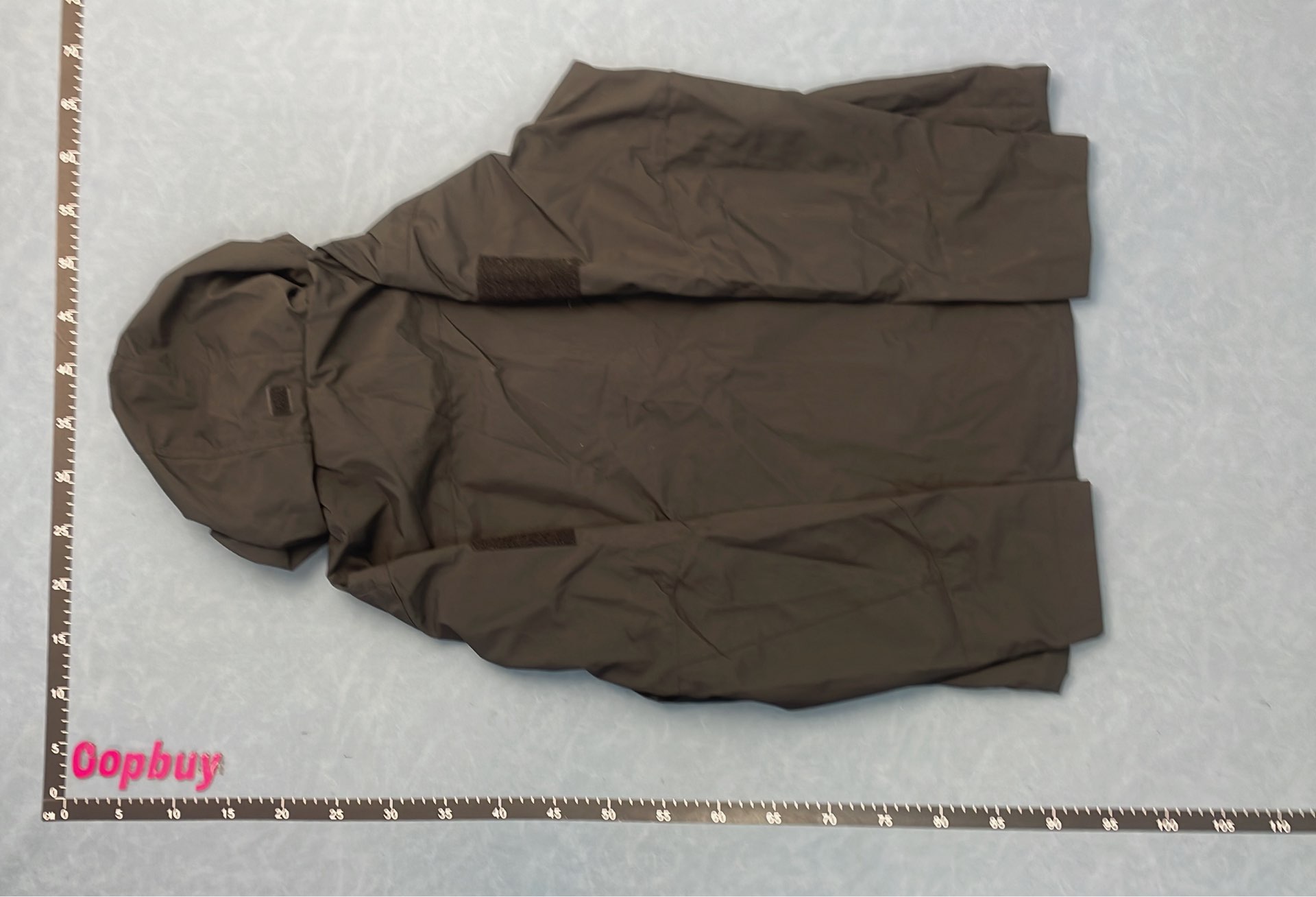Stone Island Green Hooded Jacket with Logo Patches
