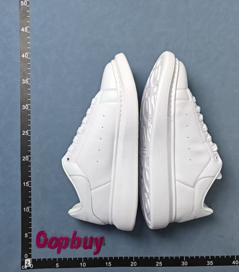 White Oversized Sneakers with Colorful Heel Tab