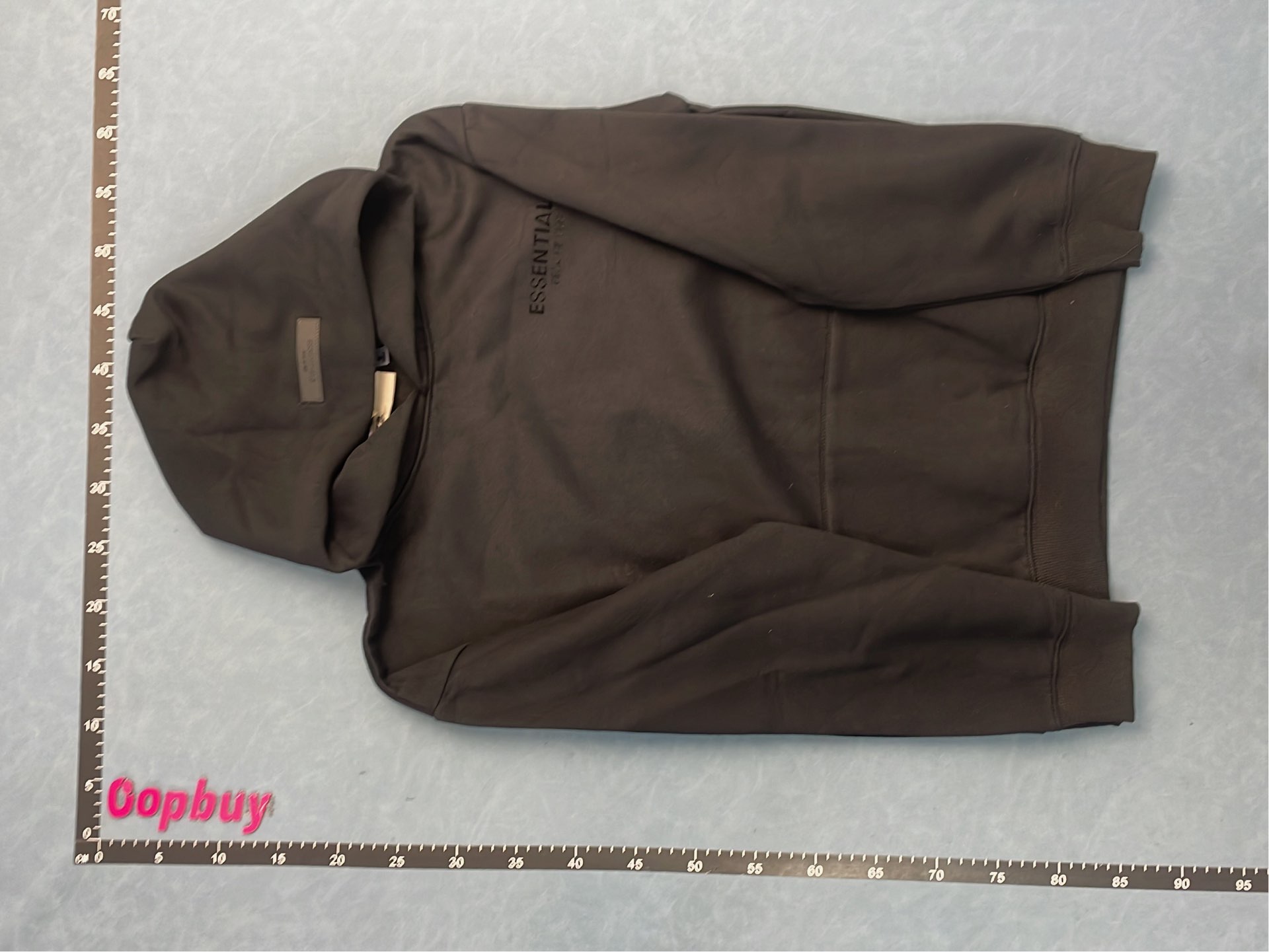 Essentials Hoodie by Fear of God - Black Oversized Sweatshirt