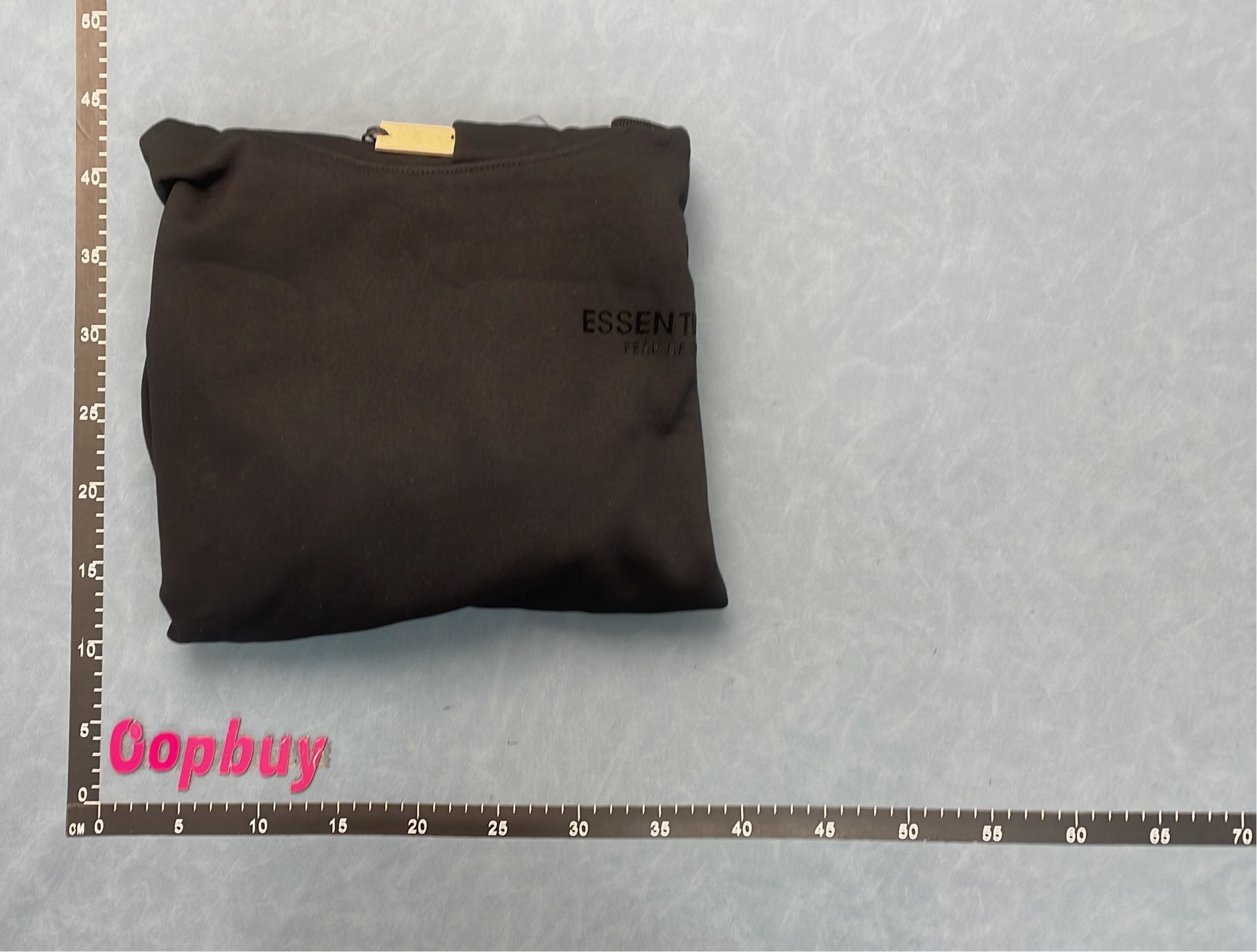 Essentials Hoodie by Fear of God - Black Oversized Sweatshirt