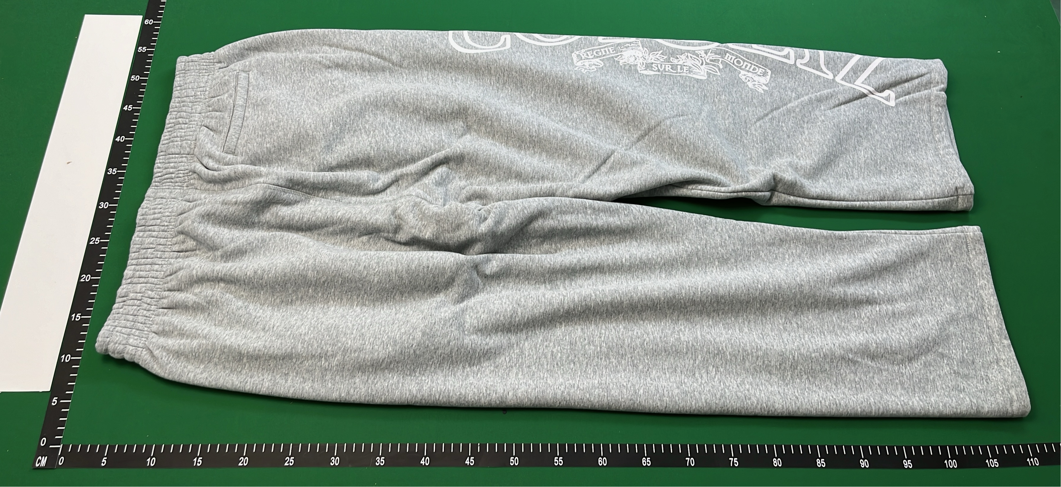 Nike Gray Sweatpants with Graphic Design
