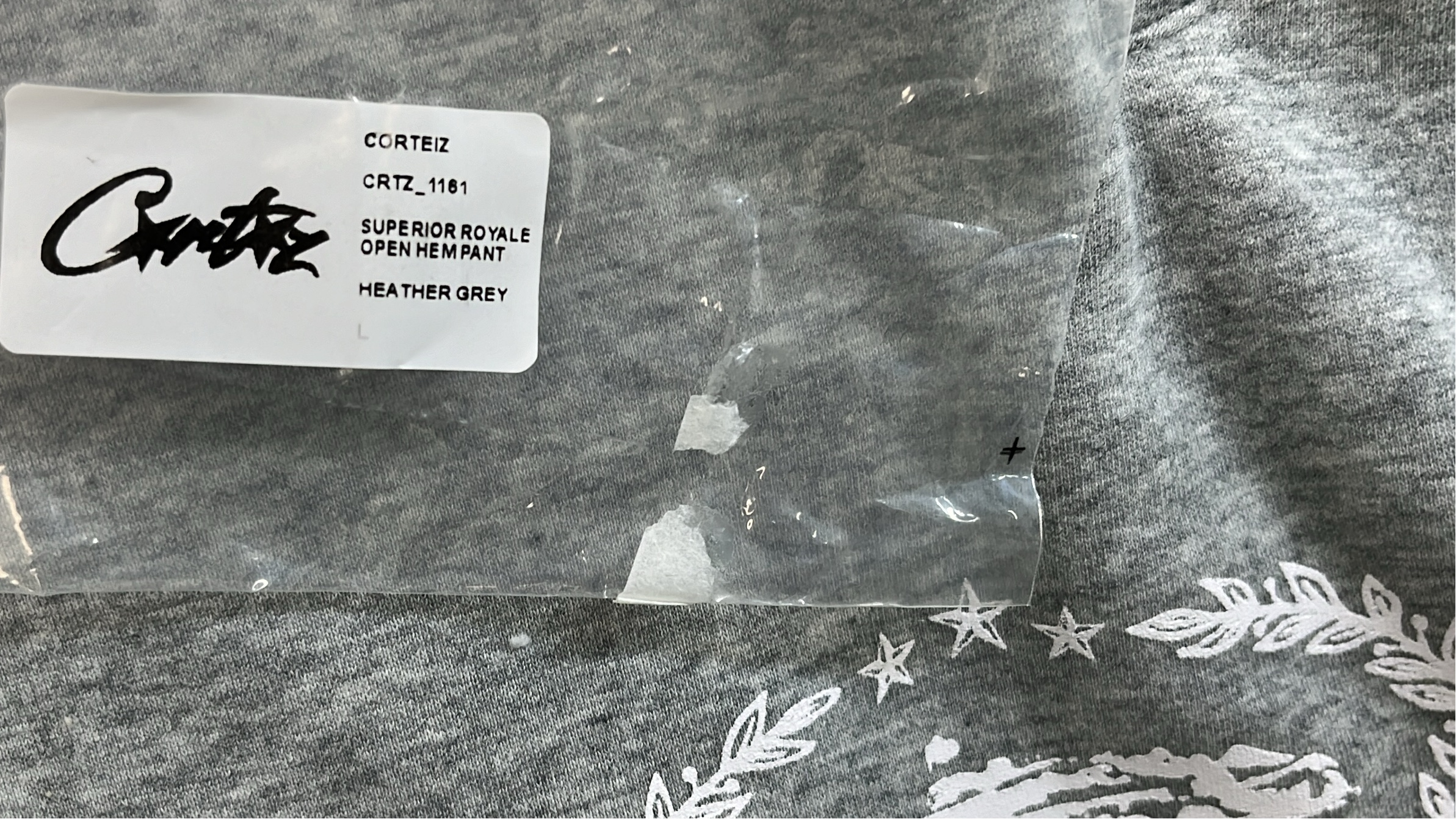 Nike Gray Sweatpants with Graphic Design