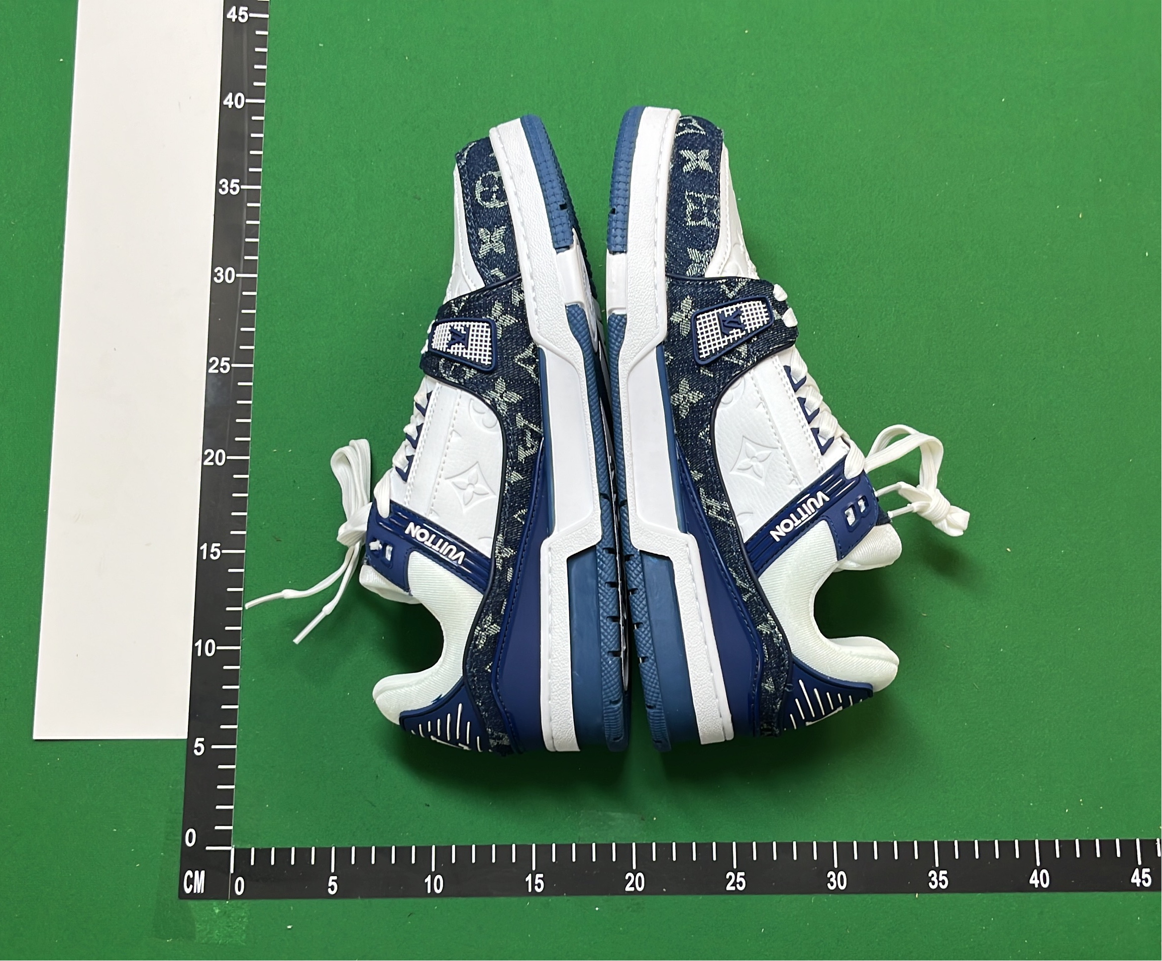 Louis Vuitton LV Trainer Sneakers White Black Monogram
