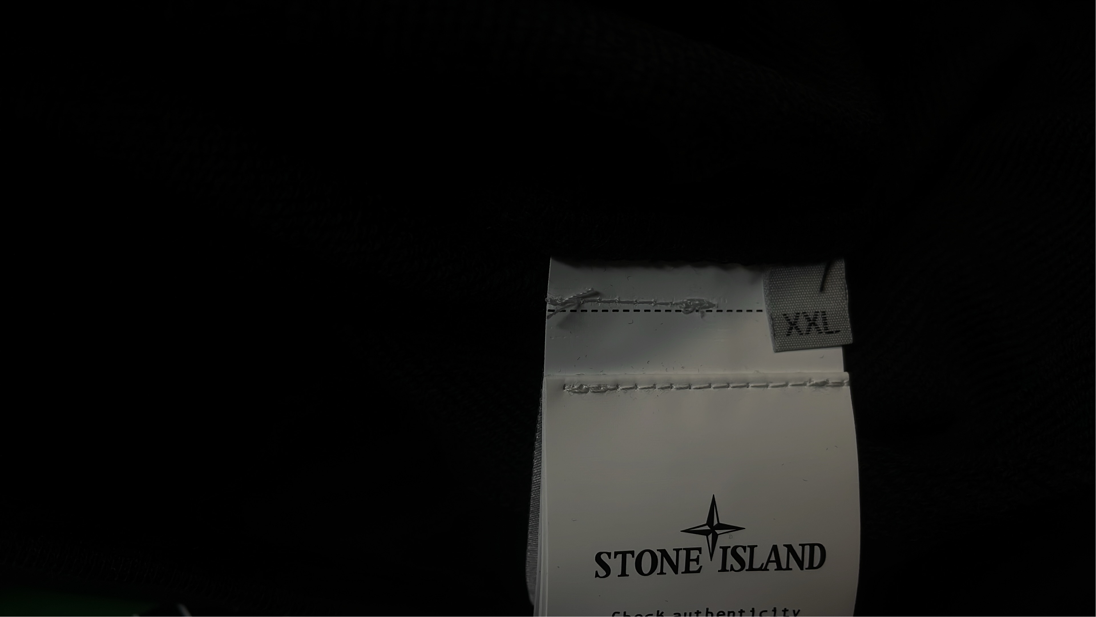 Stone Island Black Crewneck Sweatshirt