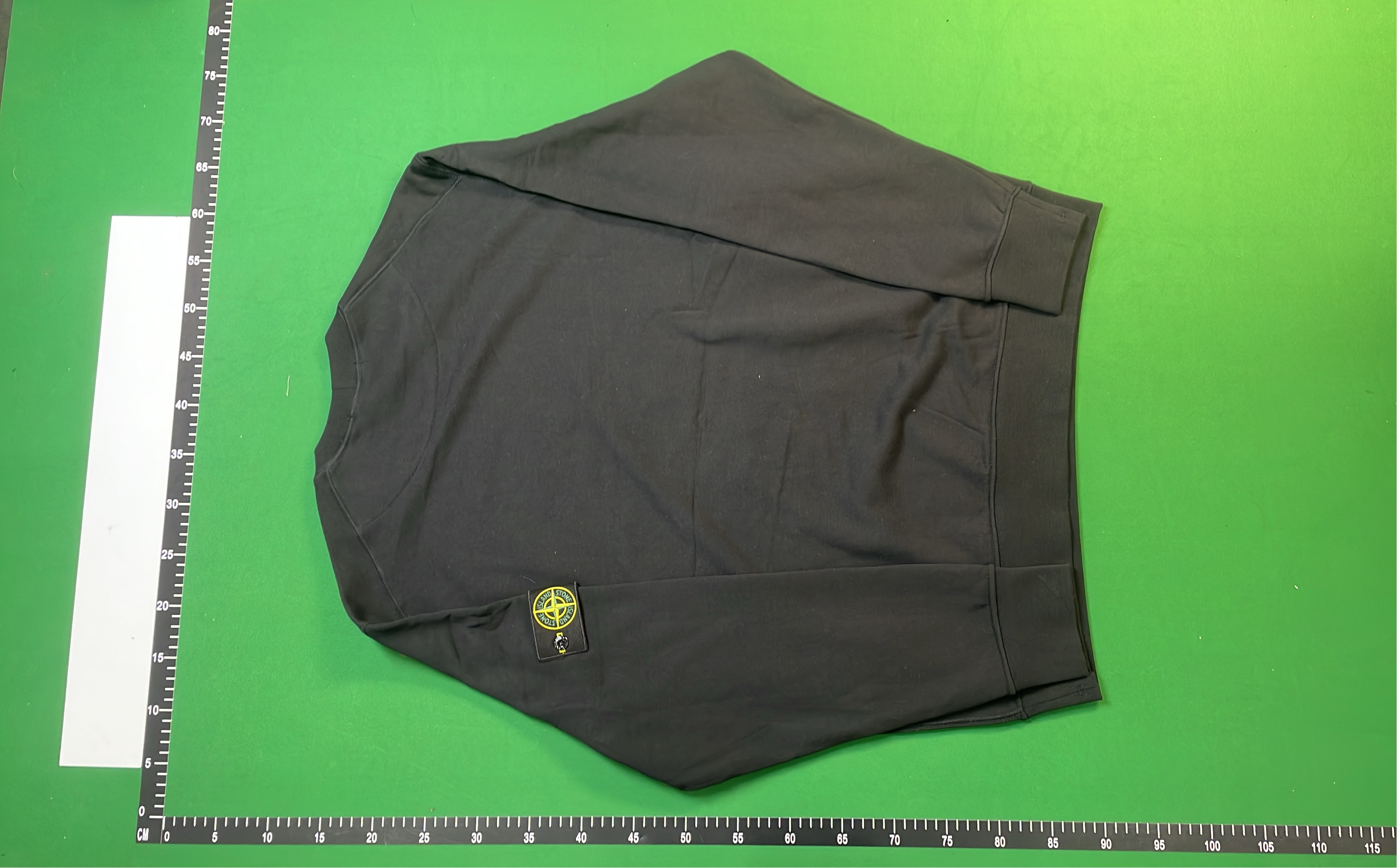 Stone Island Black Crewneck Sweatshirt