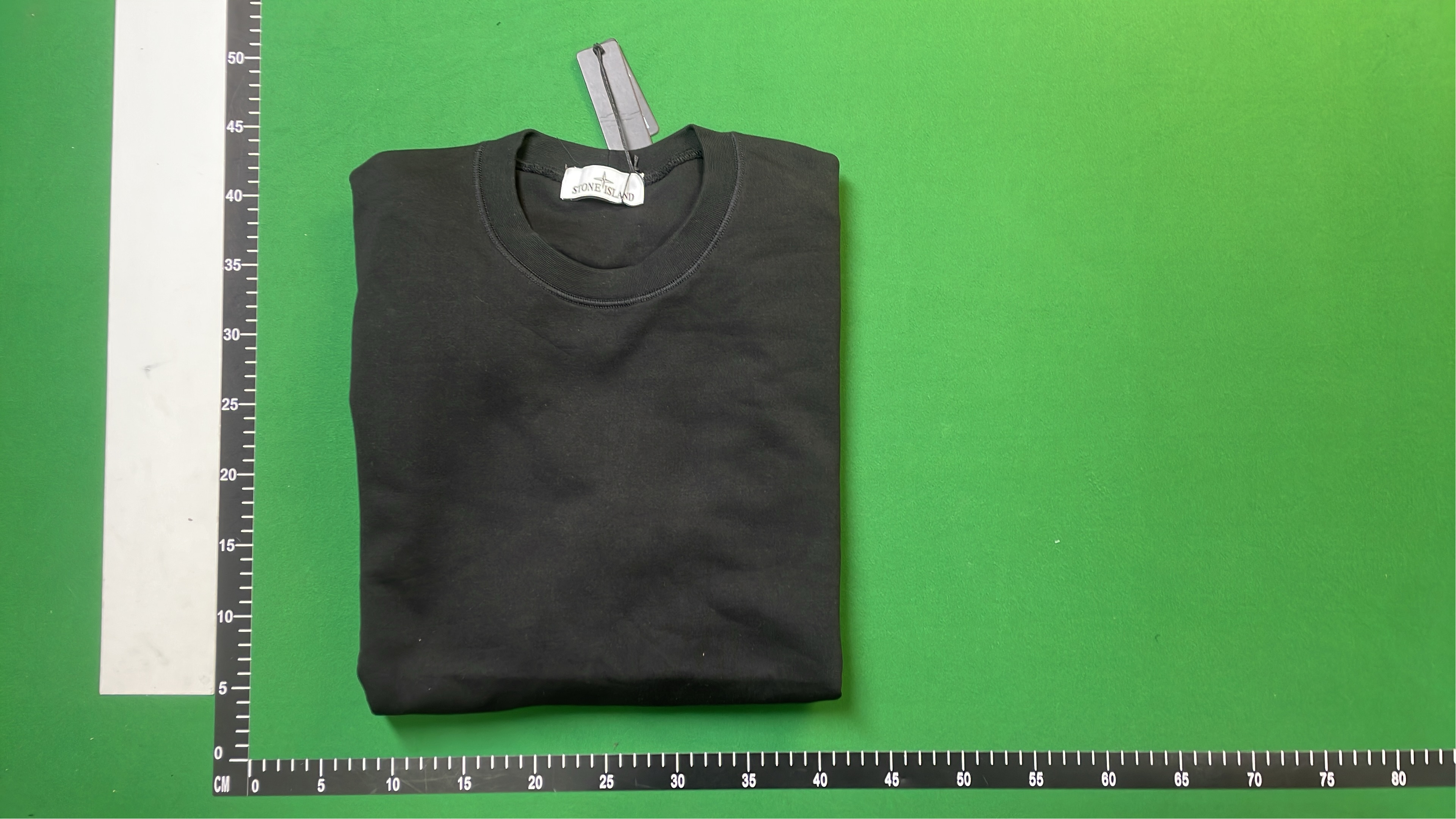 Stone Island Black Crewneck Sweatshirt