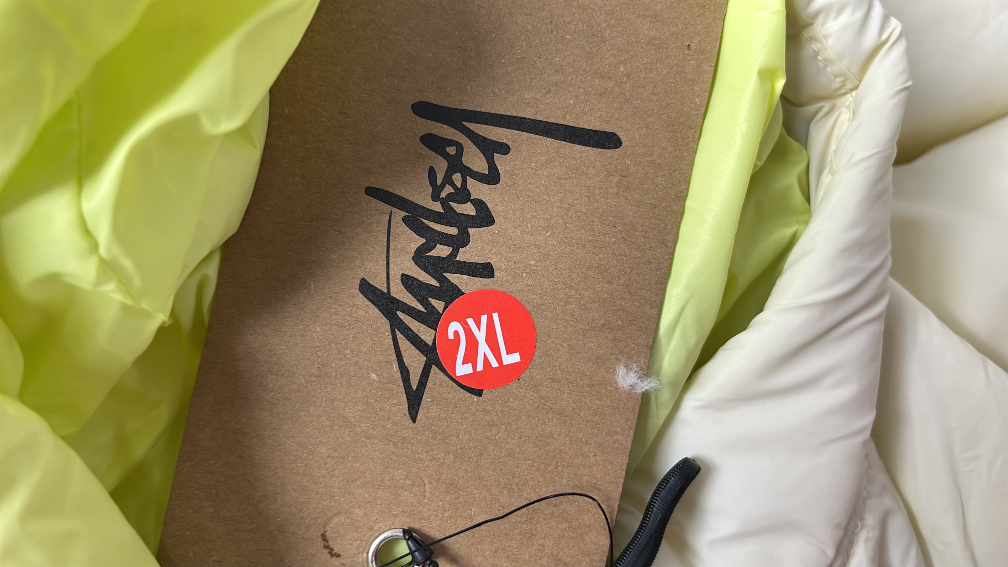 Stussy Hooded Puffer Jacket - Winter Warmth in Style