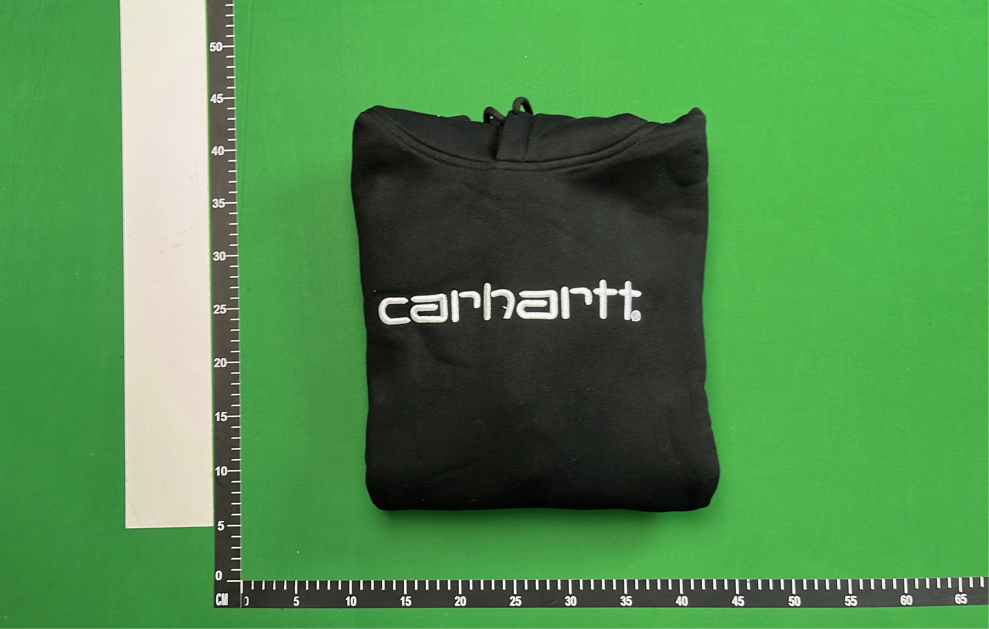Carhartt Hoodie Sweatshirt - Gray Logo Pullover Hoodie