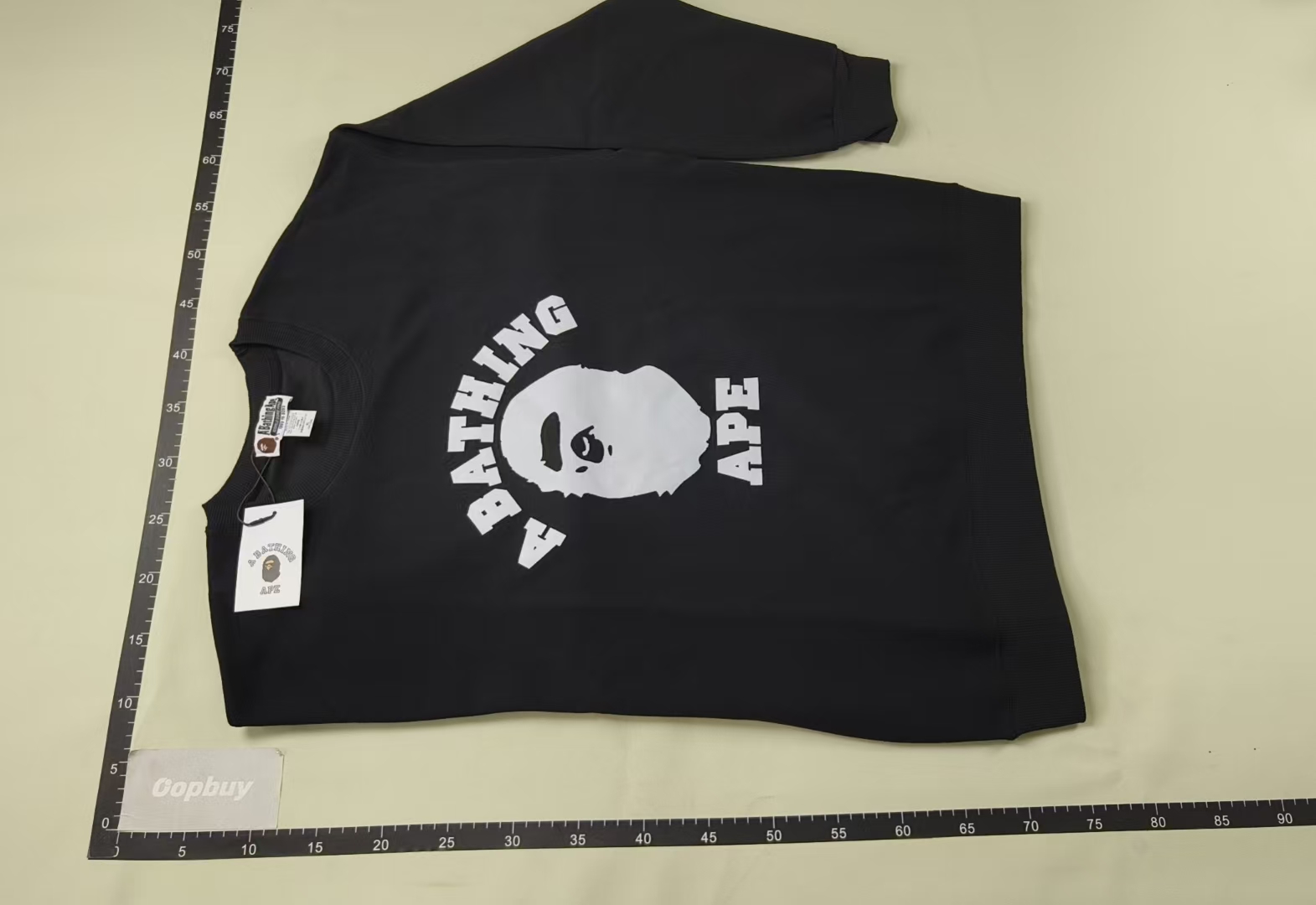 BAPE Ape Head Logo Sweatshirt - Black Camo Design