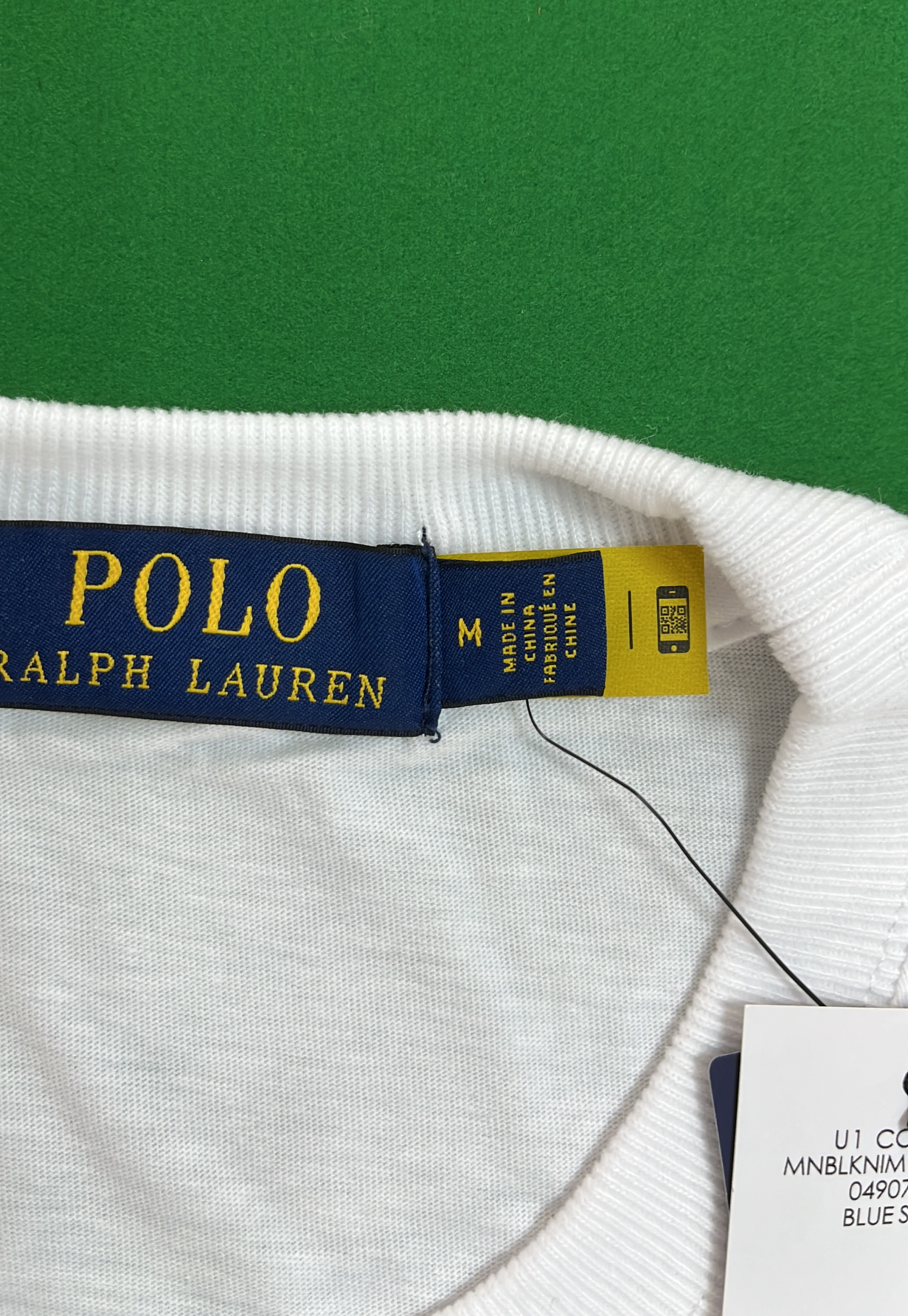 Light Blue Cotton T-Shirt for Men