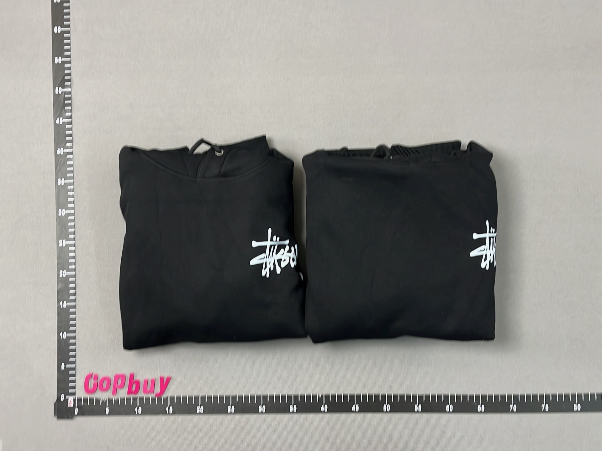 Stussy Black T-Shirt with 8-Ball Spider Graphic