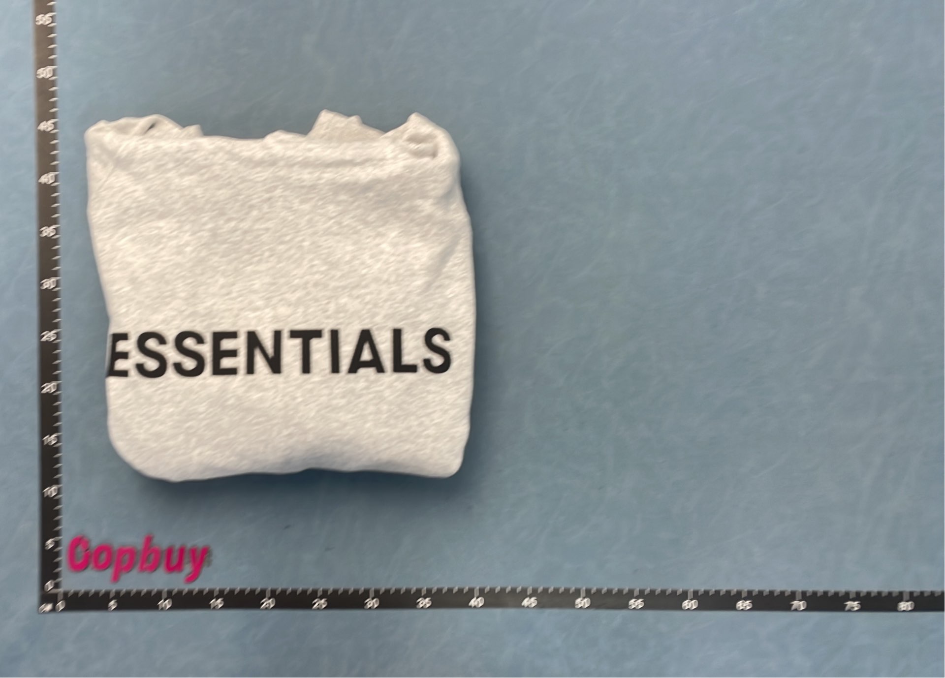 Essential Hoodie Sweatshirt Men's Oversized Gray Logo Pullover