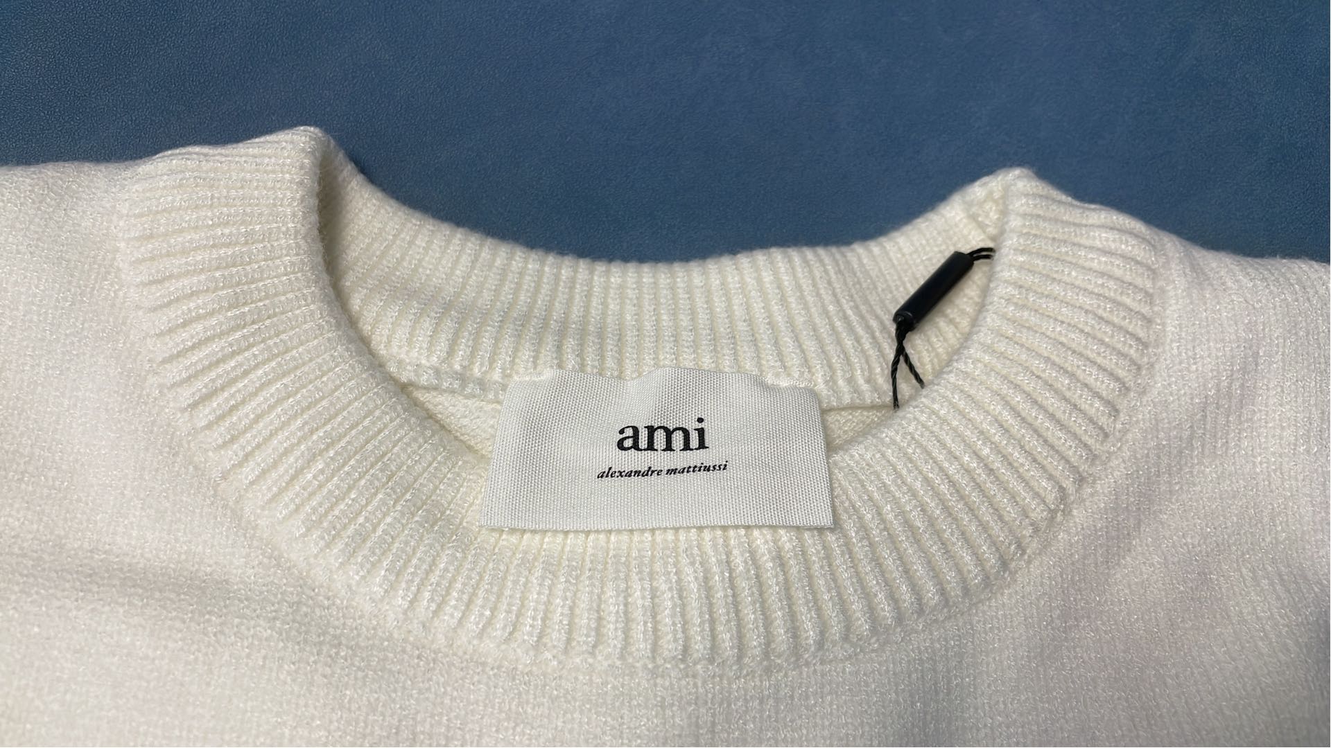 Ami Paris Heart Logo Knit Sweater - Multiple Colors