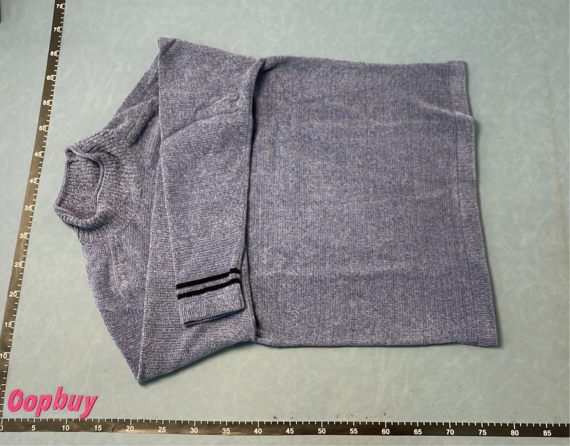 Blue Knit Turtleneck Sweater for Men - Cozy Winter Wear