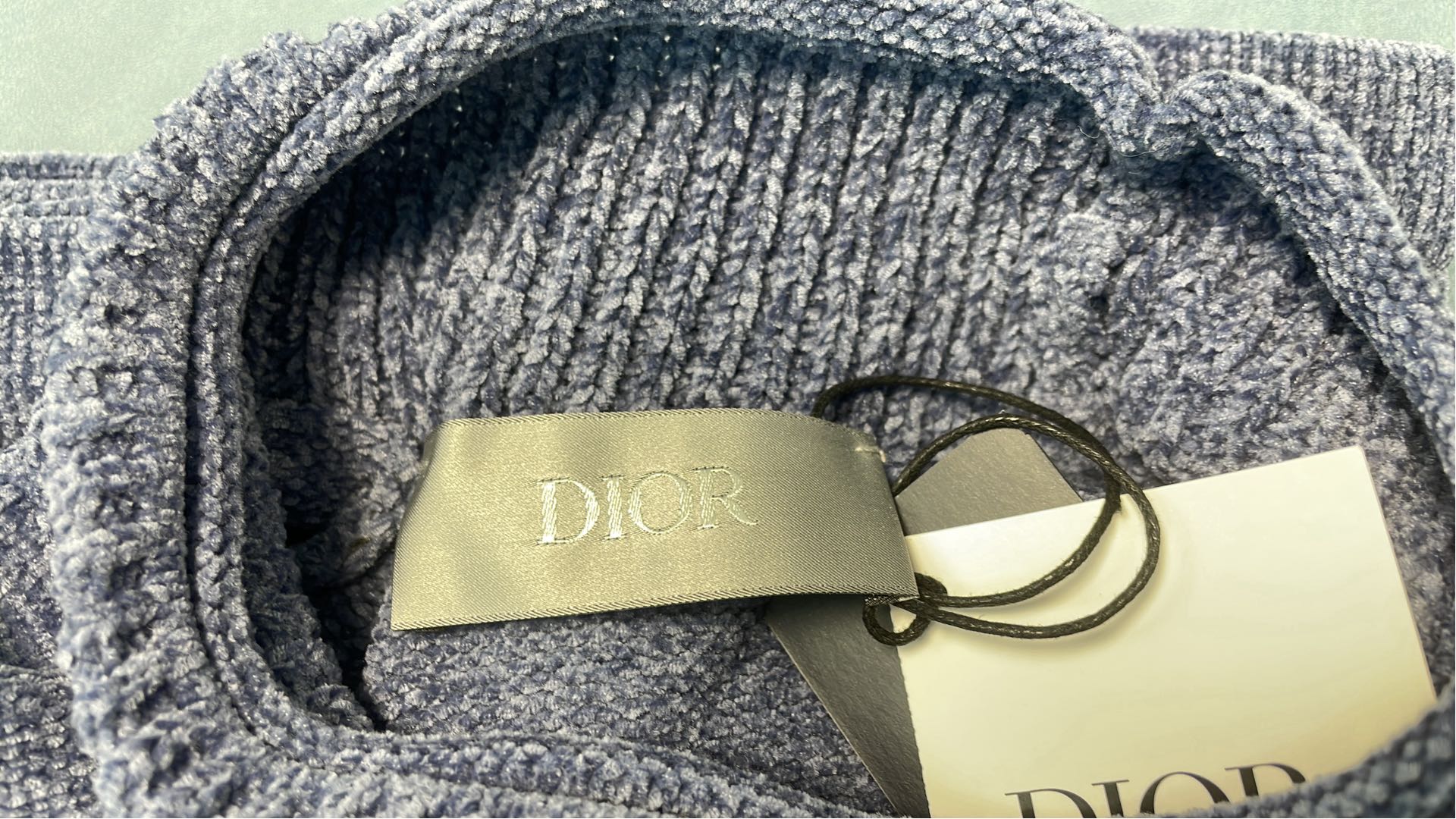 Blue Knit Turtleneck Sweater for Men - Cozy Winter Wear