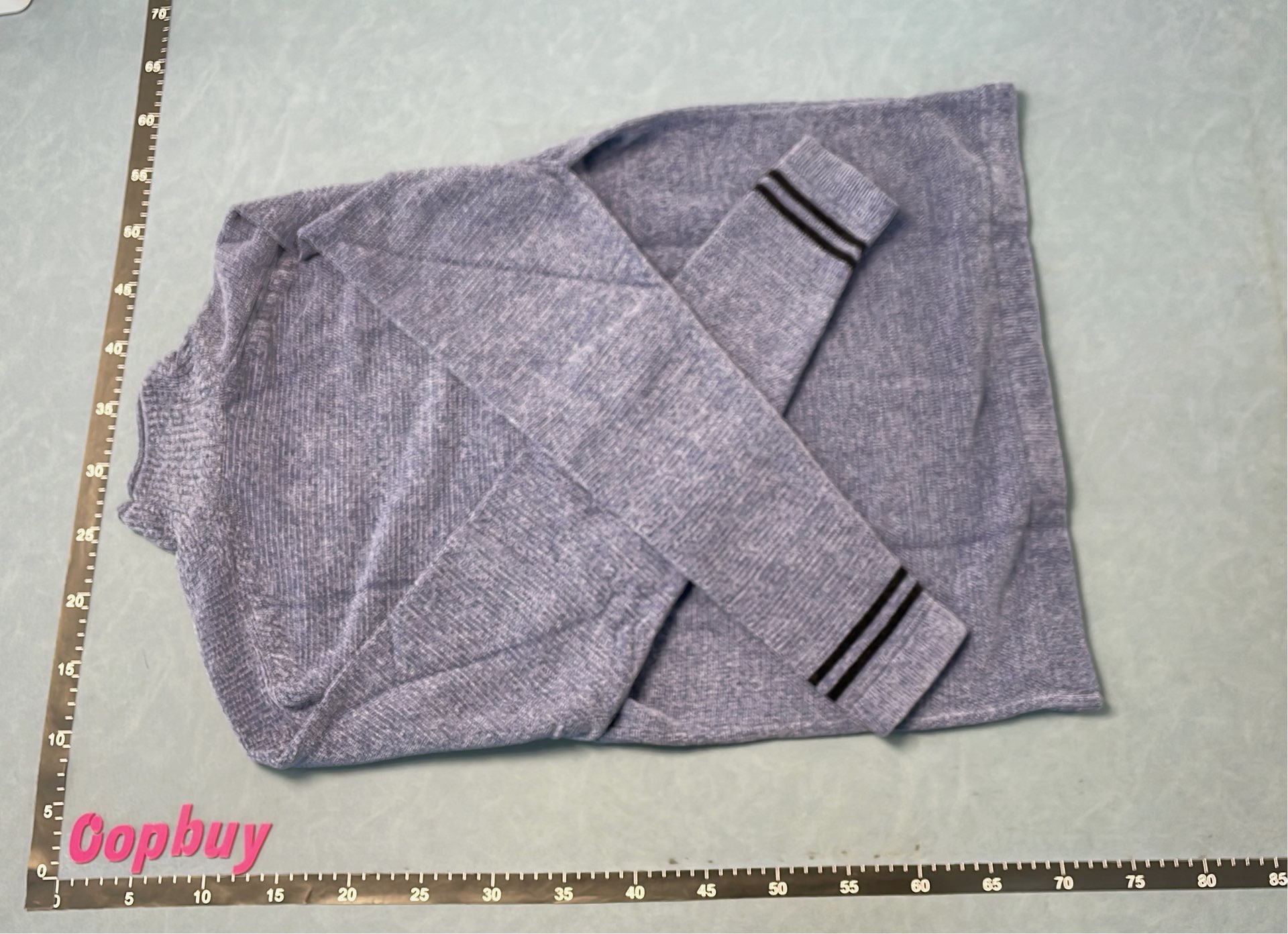 Blue Knit Turtleneck Sweater for Men - Cozy Winter Wear