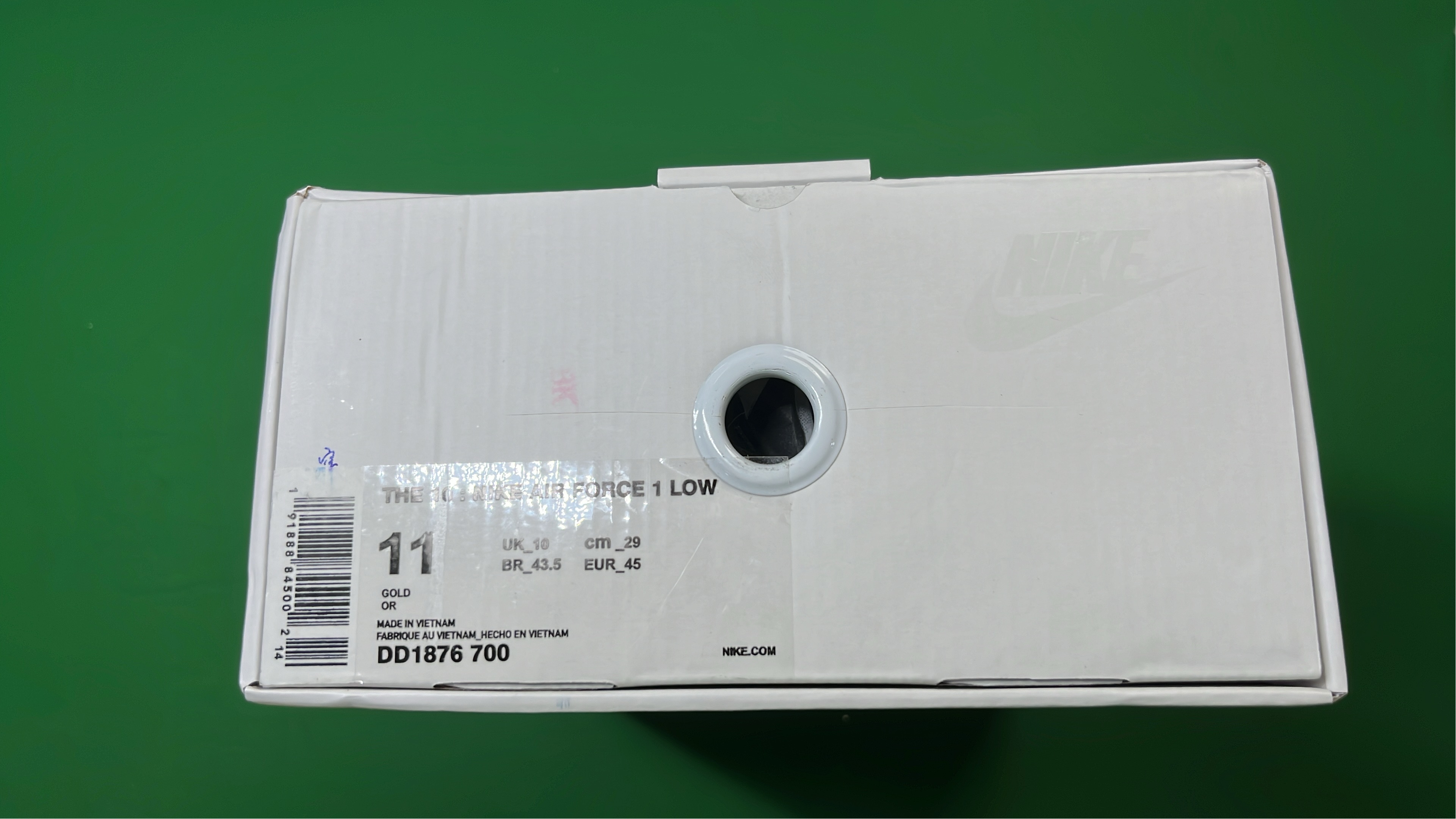 Nike Air Force 1 Low Supreme Collaboration Sneakers