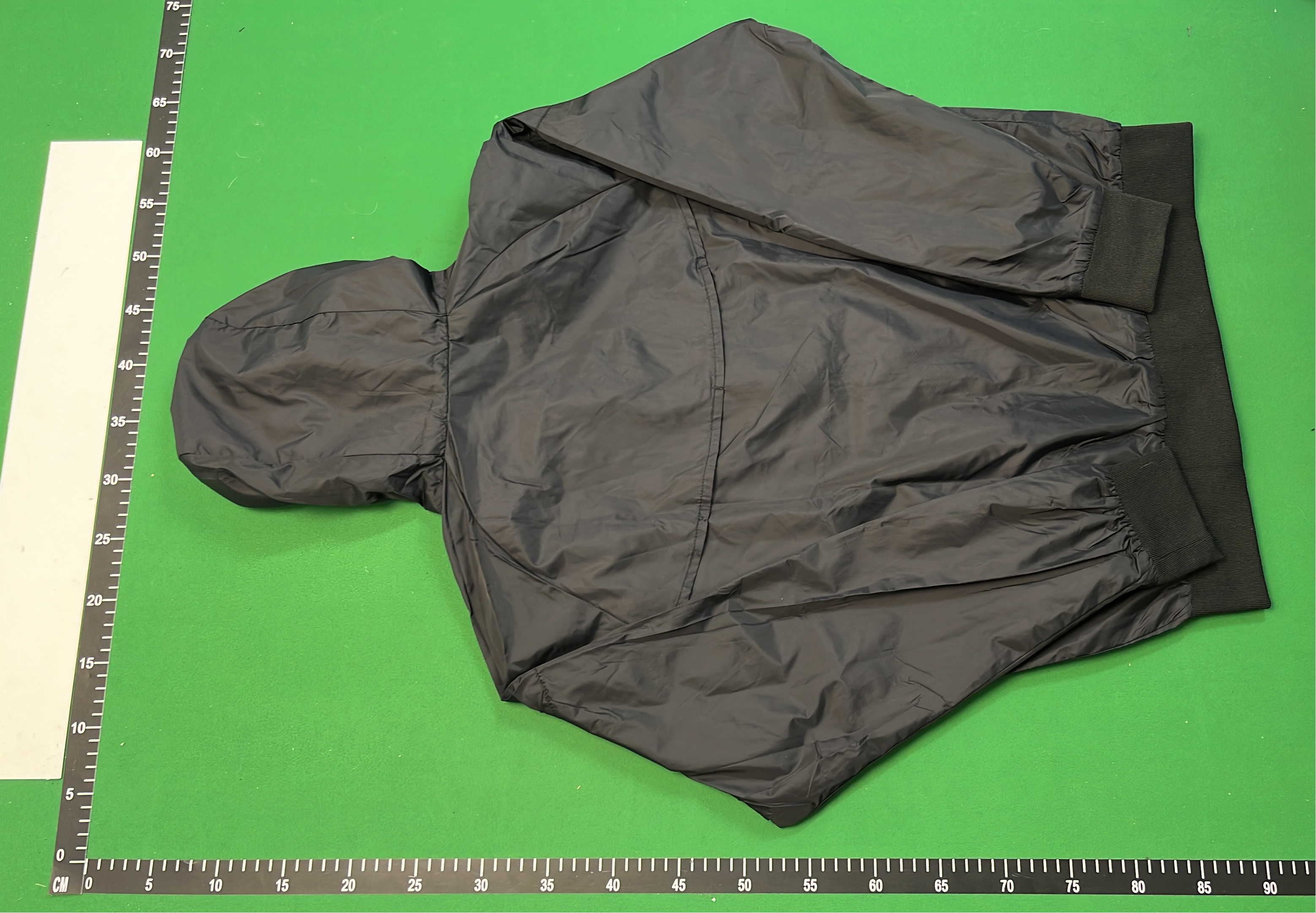 Nike Windbreaker Jacket Men's Black White Hooded Sport Coat