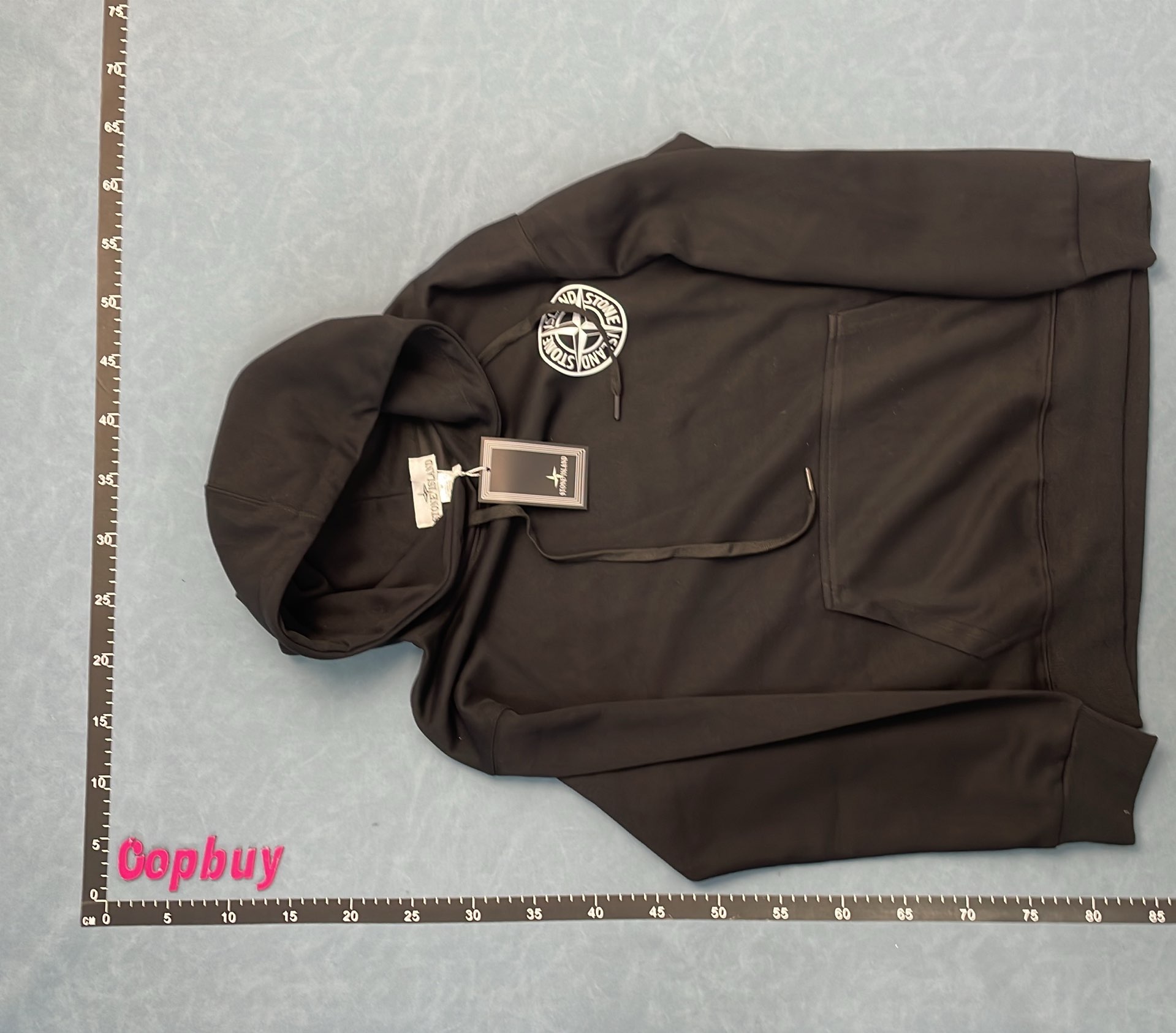 Stone Island Hoodie - Premium Logo Print Sweatshirt