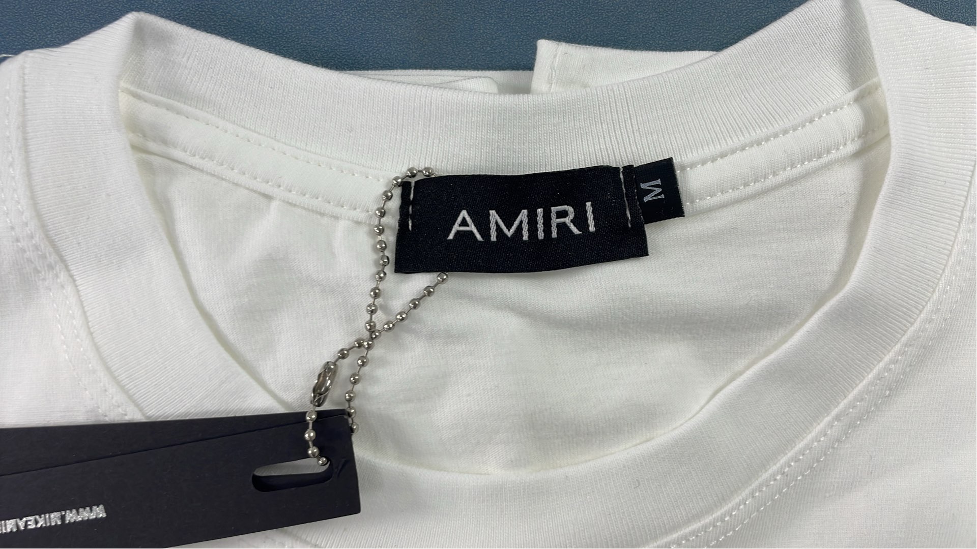 AMIRI Star Logo T-Shirt White Men's Fashion