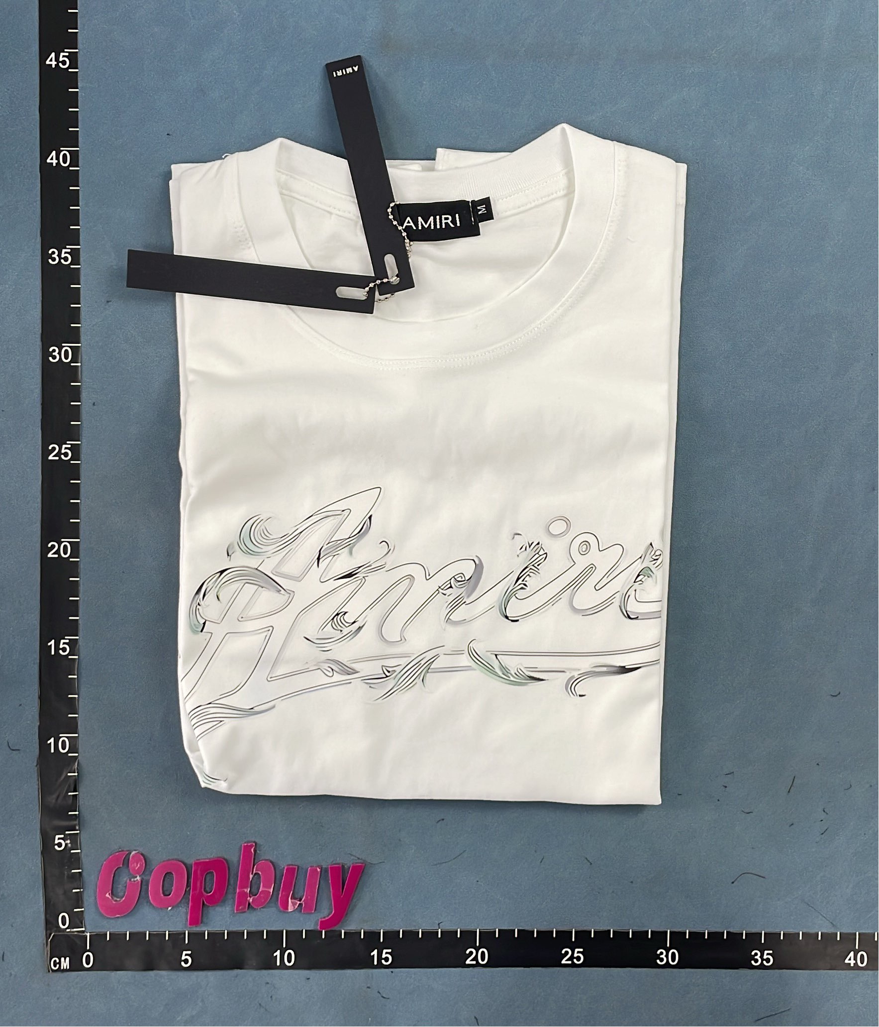 AMIRI Star Logo T-Shirt White Men's Fashion
