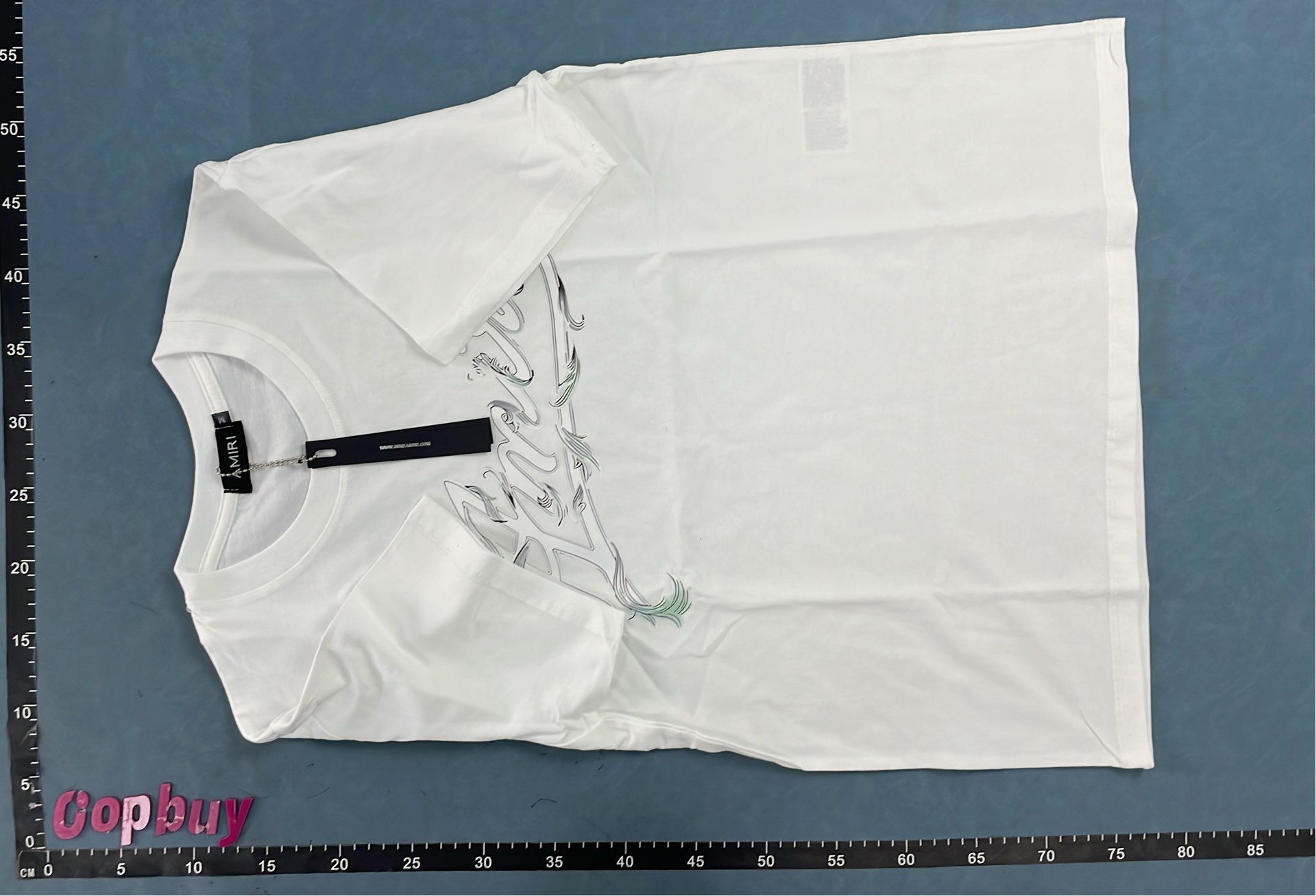 AMIRI Star Logo T-Shirt White Men's Fashion
