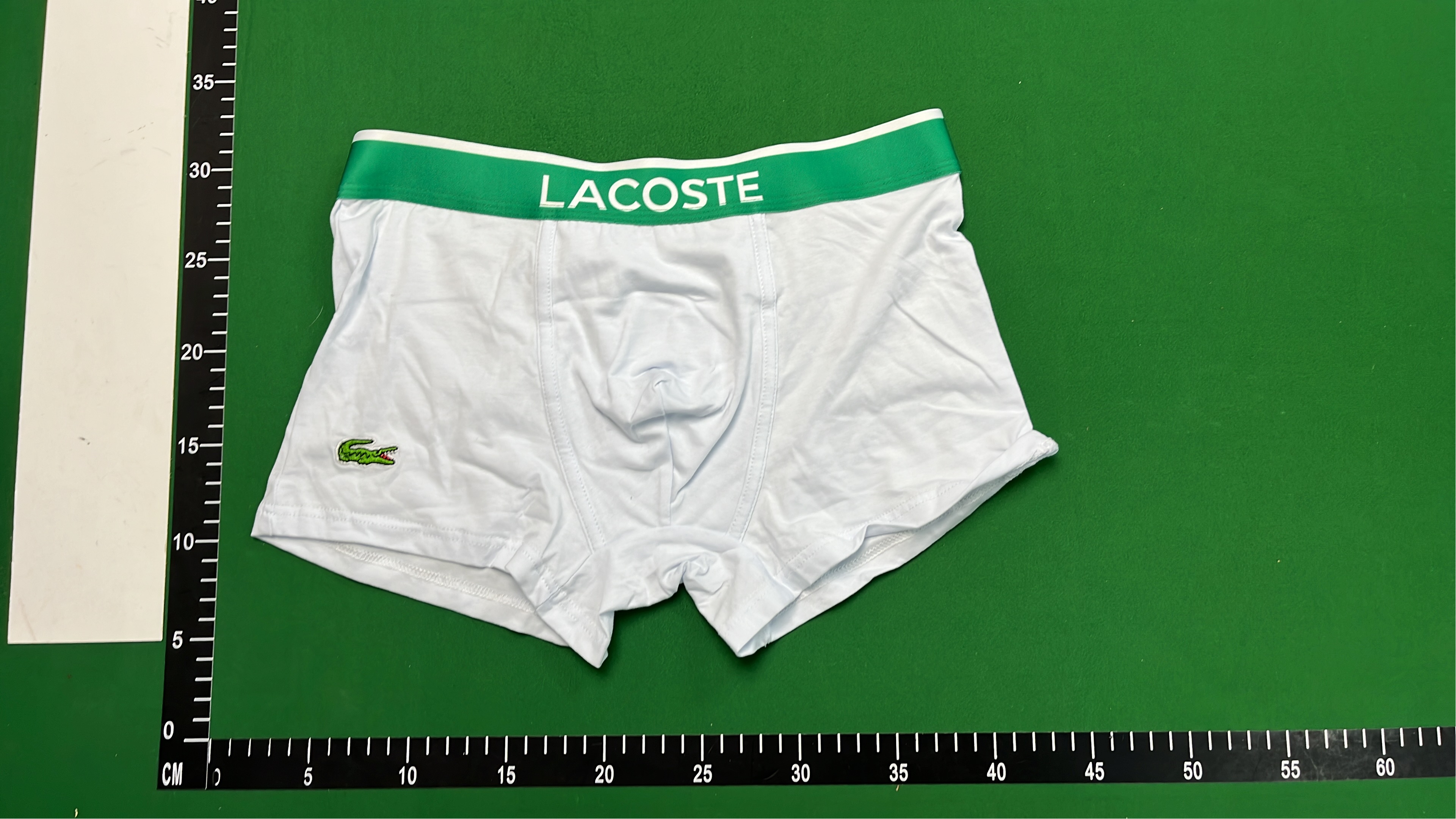 LACOSTE Men's 3-Pack Underwear Set with Green Logo Waistband